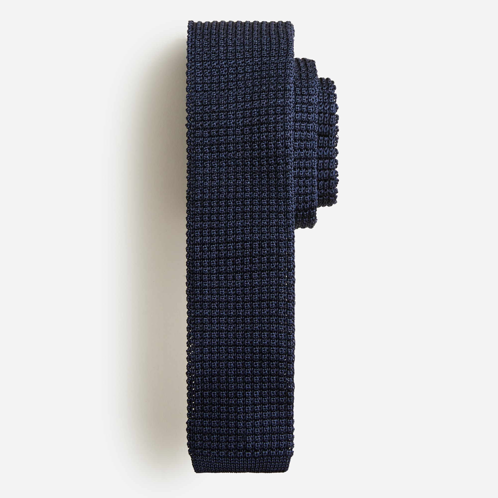 Silk knit tie