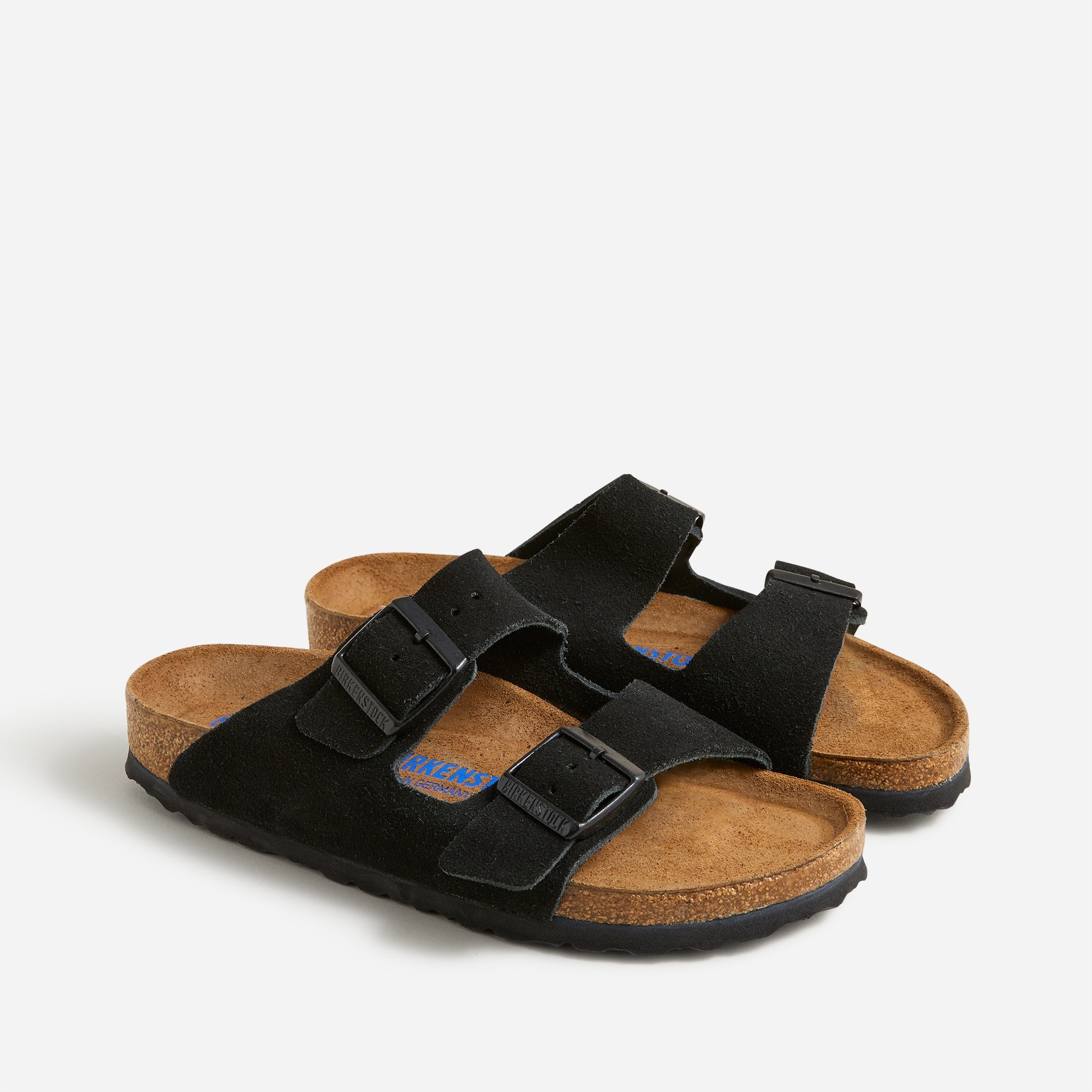 Women's Birkenstock® Arizona soft footbed sandals in suede