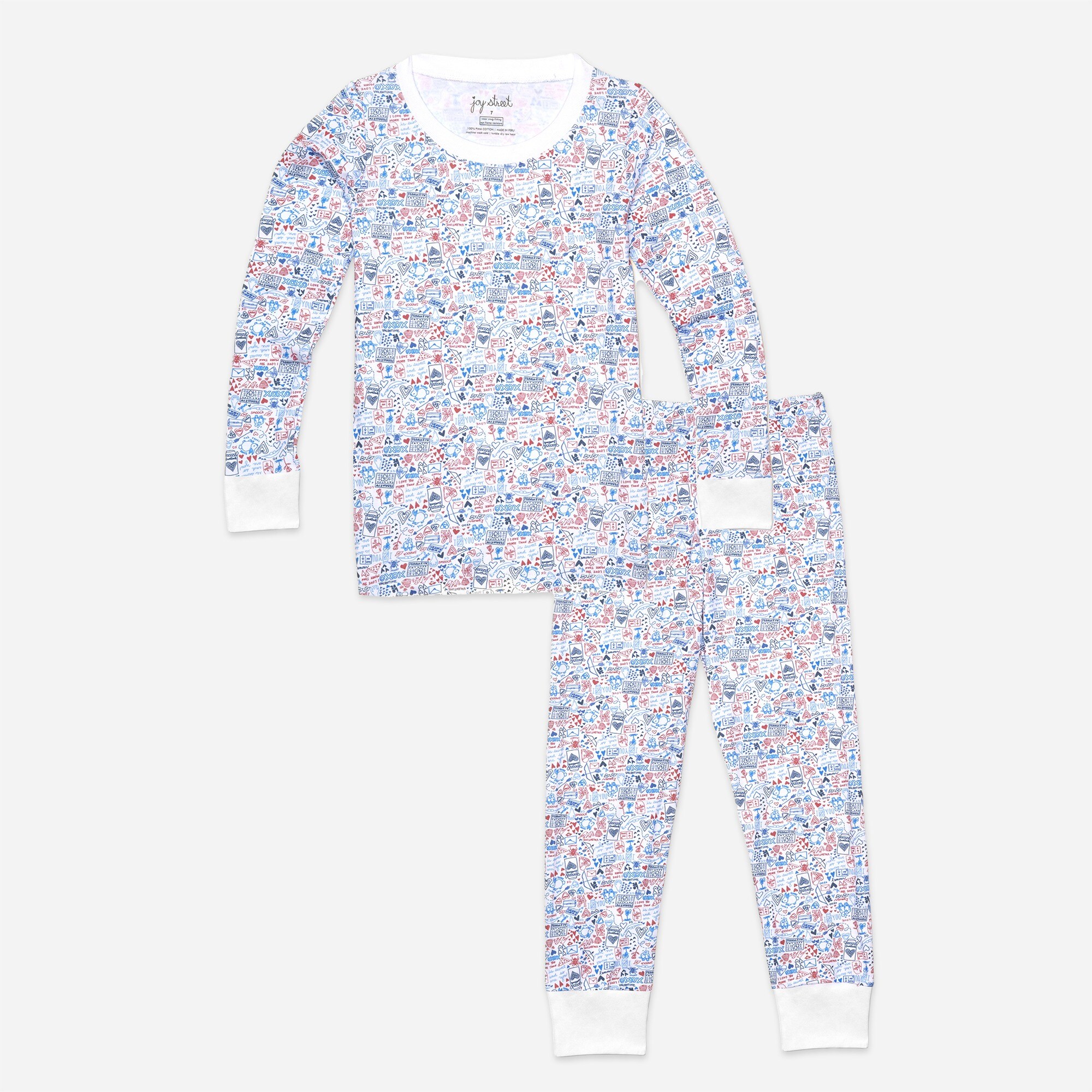 Joy Street Kids™ girls' love two-piece pajamas