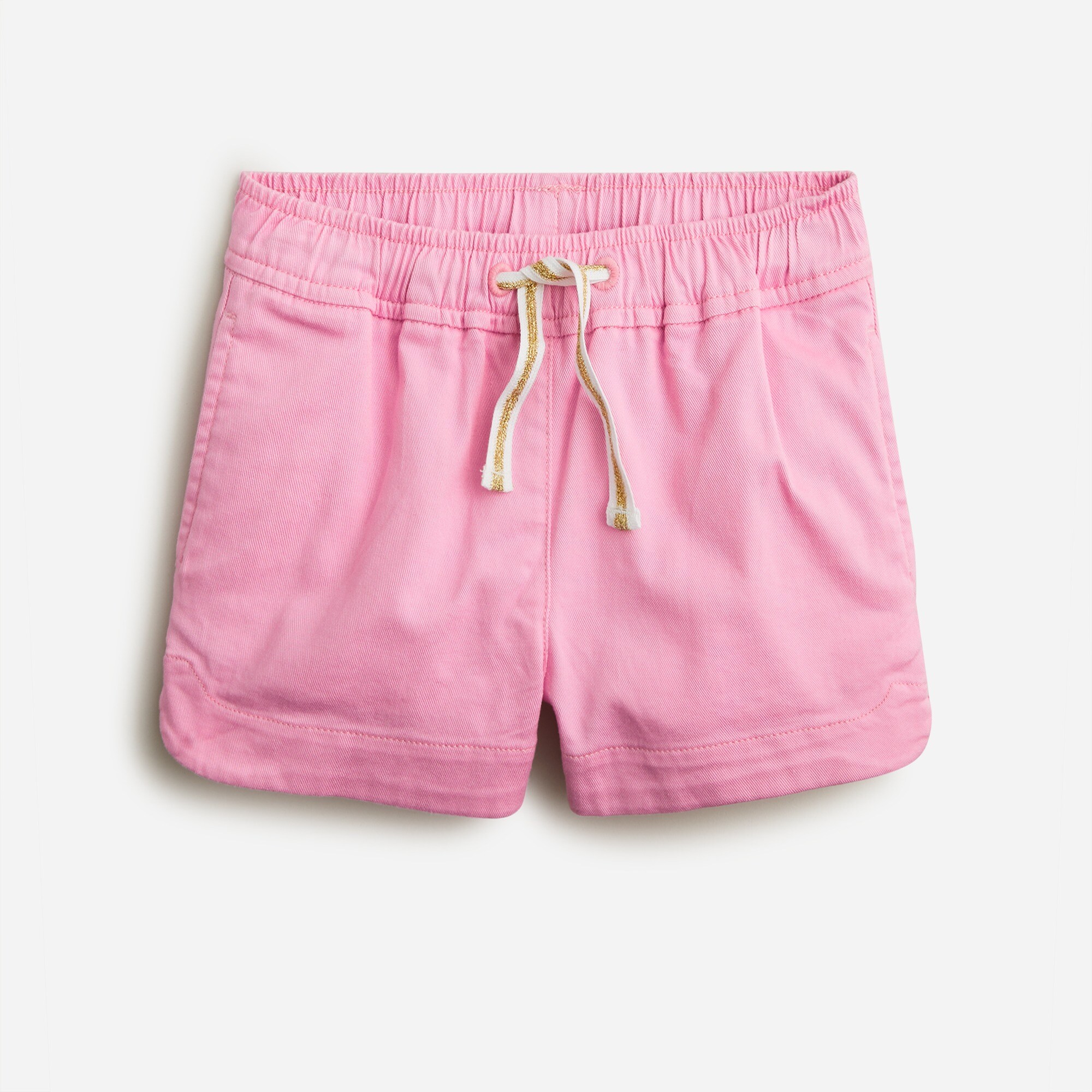 Girls' fishtail-hem short in chino