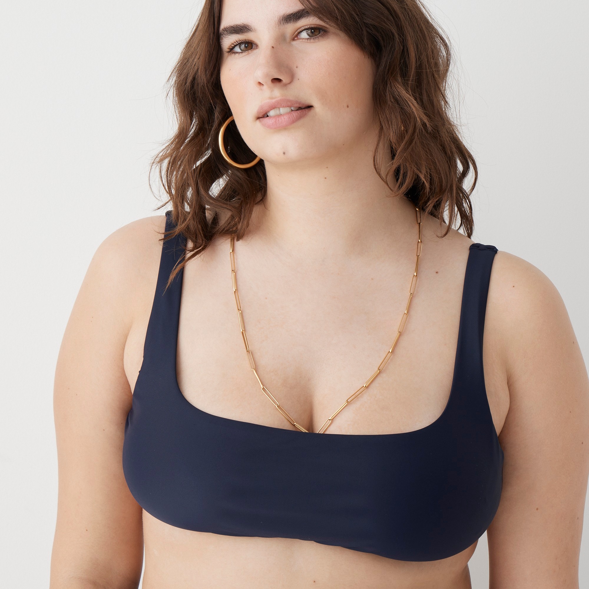 Squareneck bikini top
