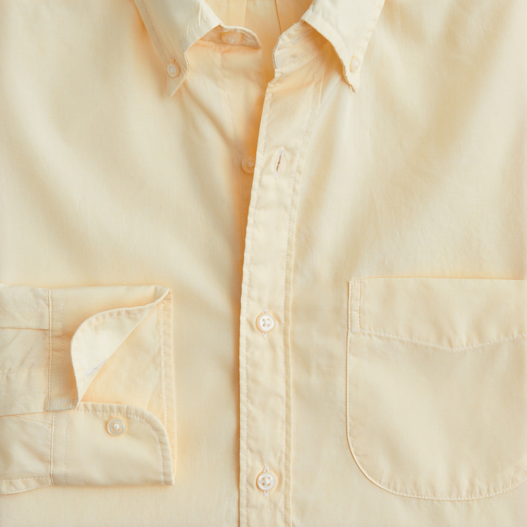 Secret Wash cotton poplin shirt