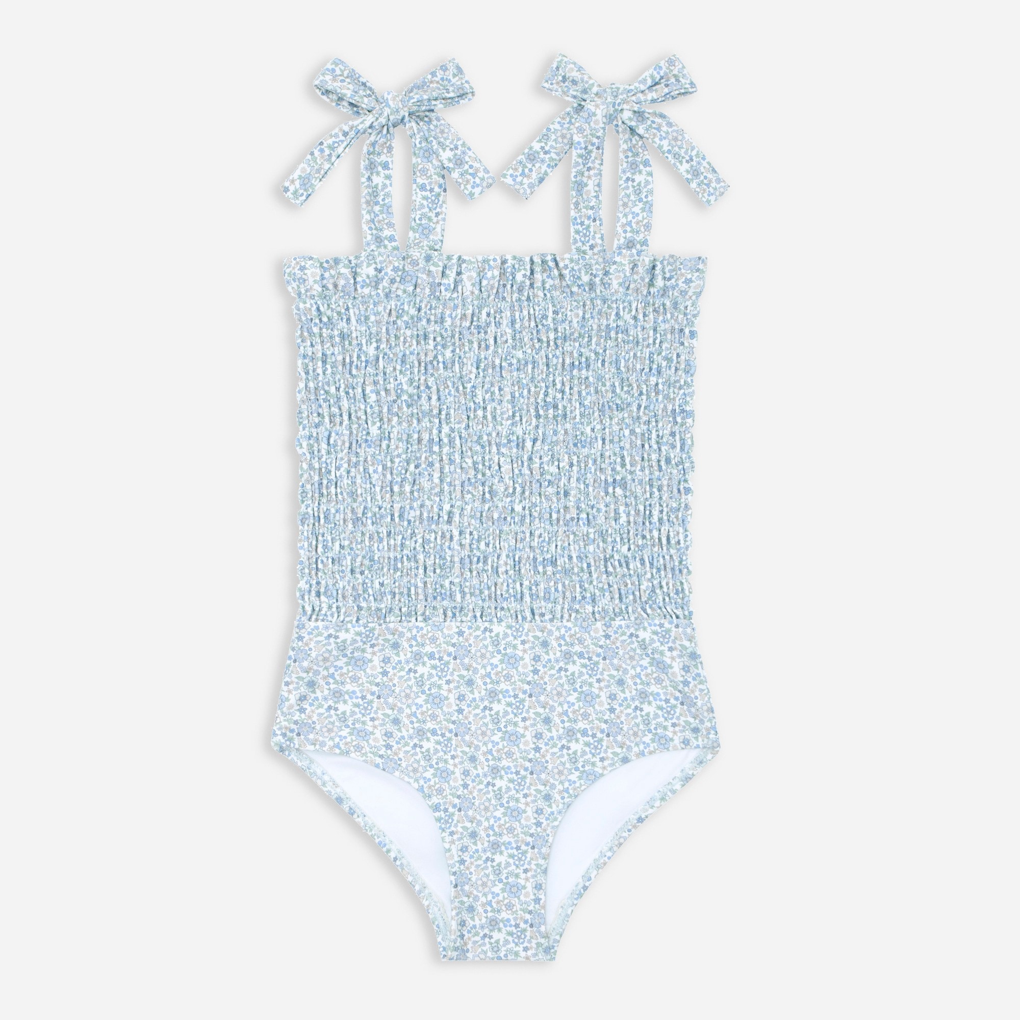 Girls' minnow™ smocked one-piece
