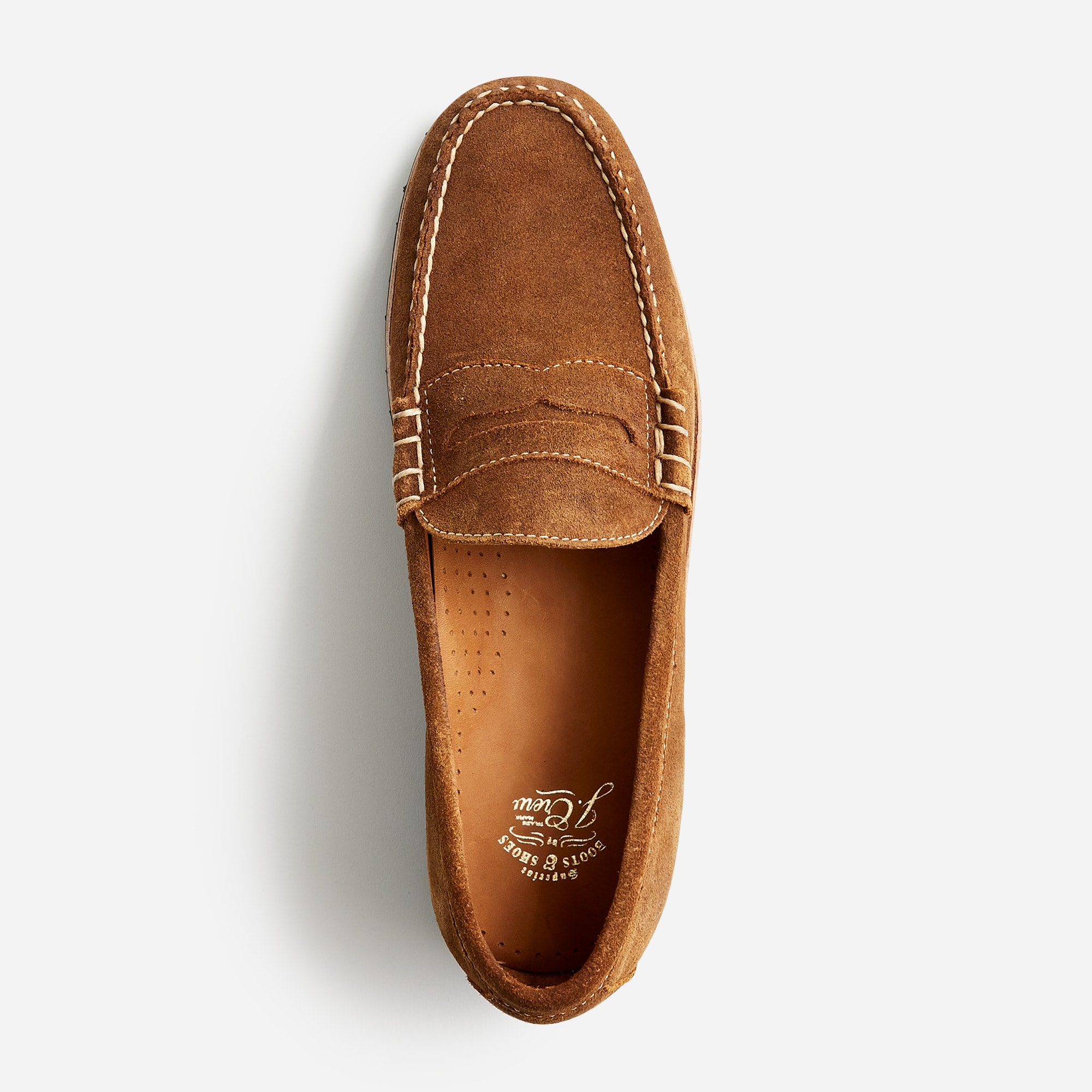 Camden lug-sole loafers in suede
