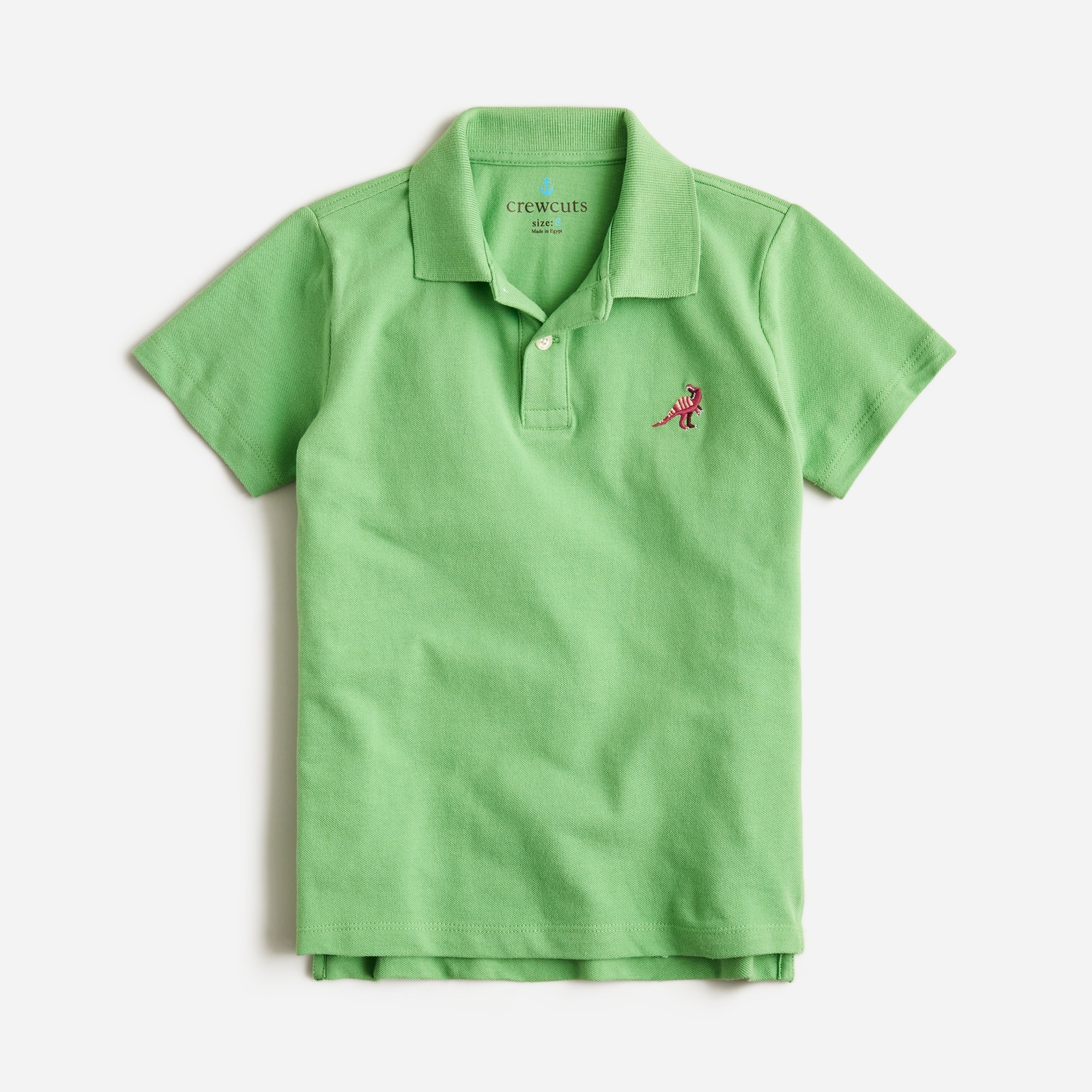 Boys' short-sleeve critter polo shirt