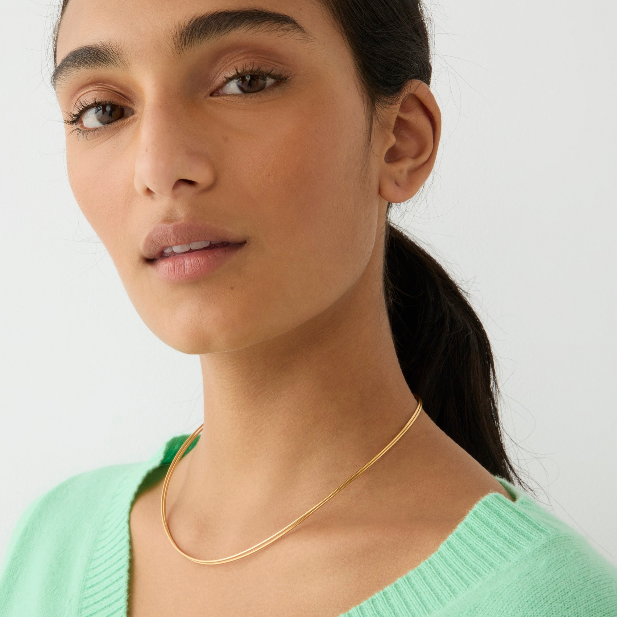Dainty choker necklace