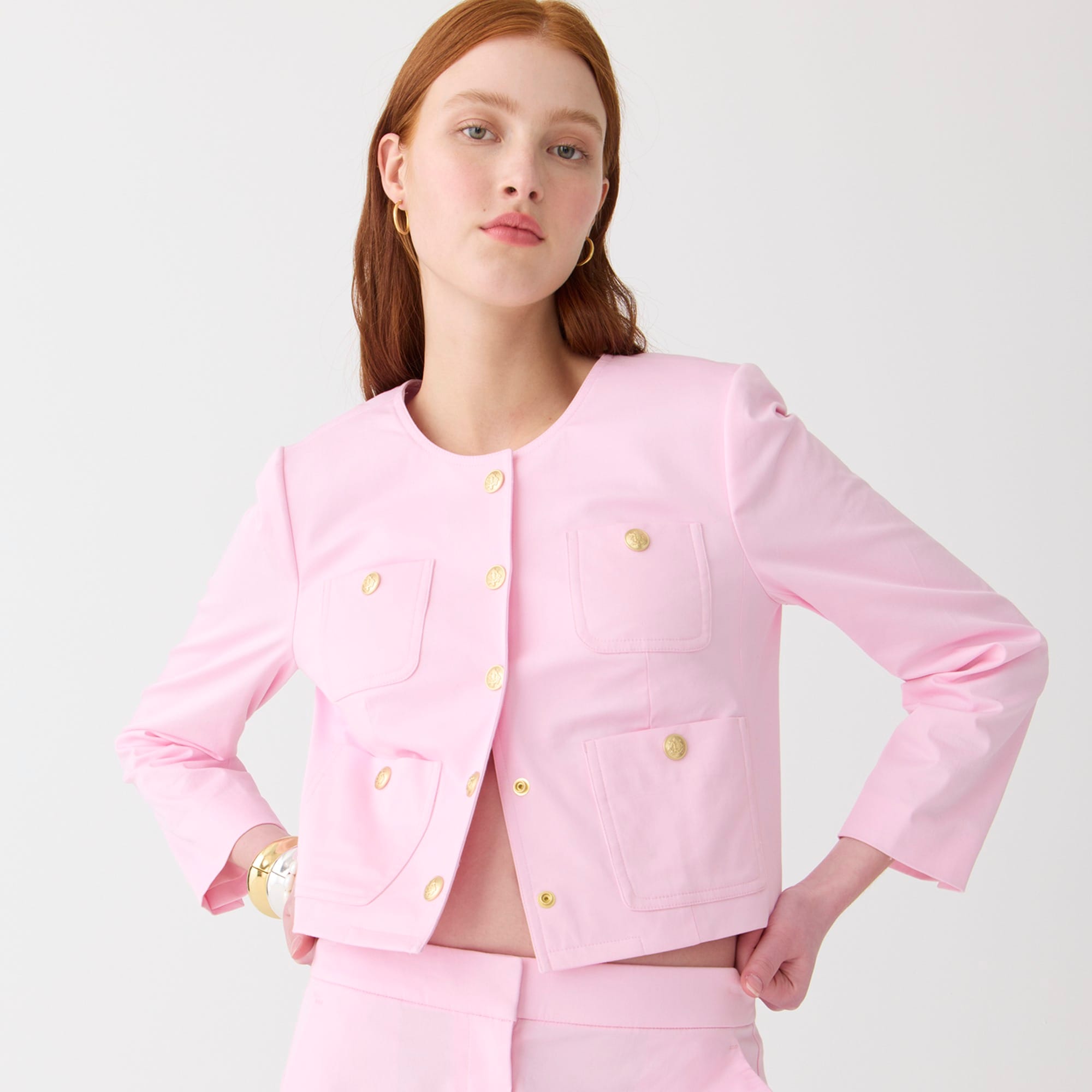 Louisa lady jacket in lightweight chino