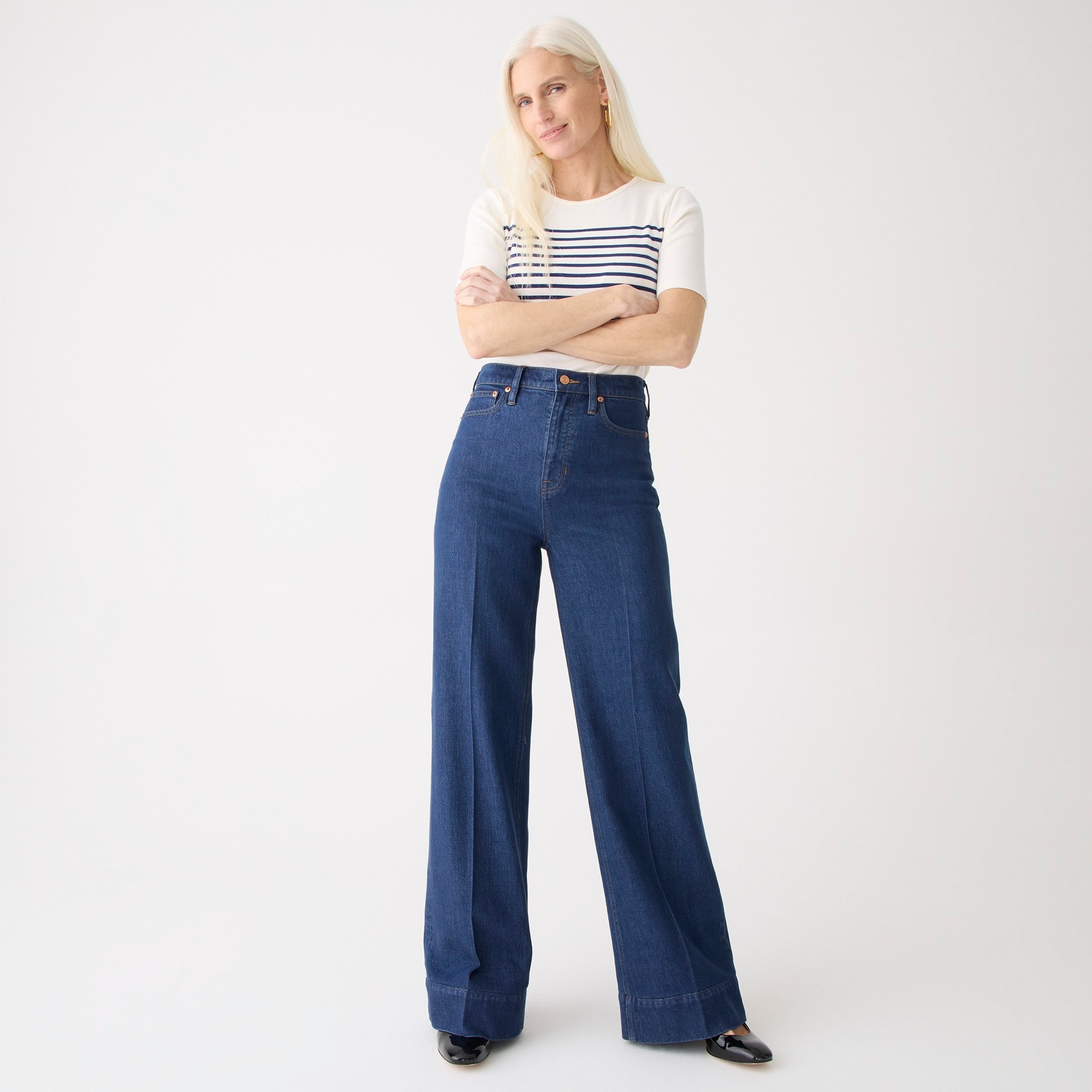 Denim trouser in Fiorellas wash