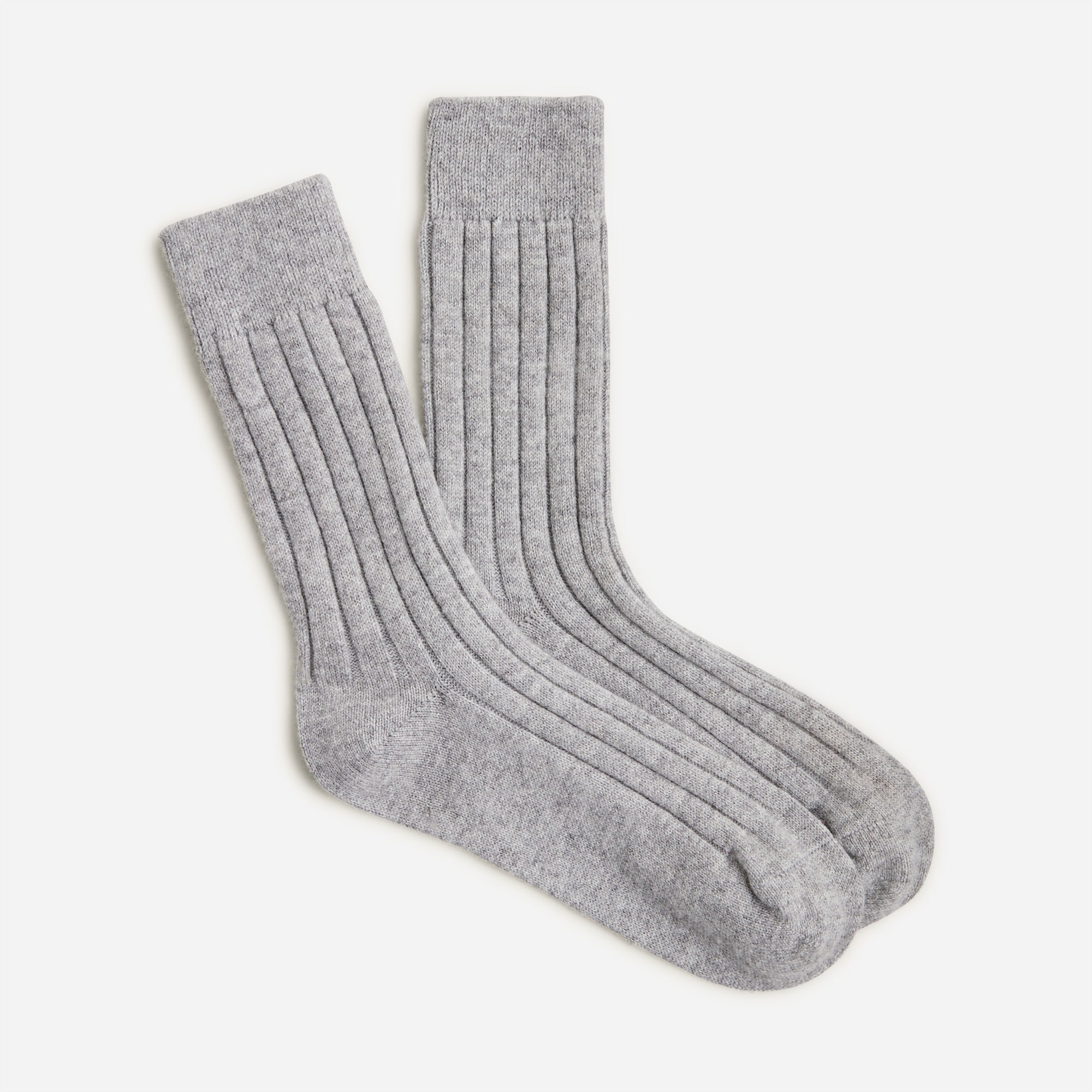Women's cashmere-blend trouser socks