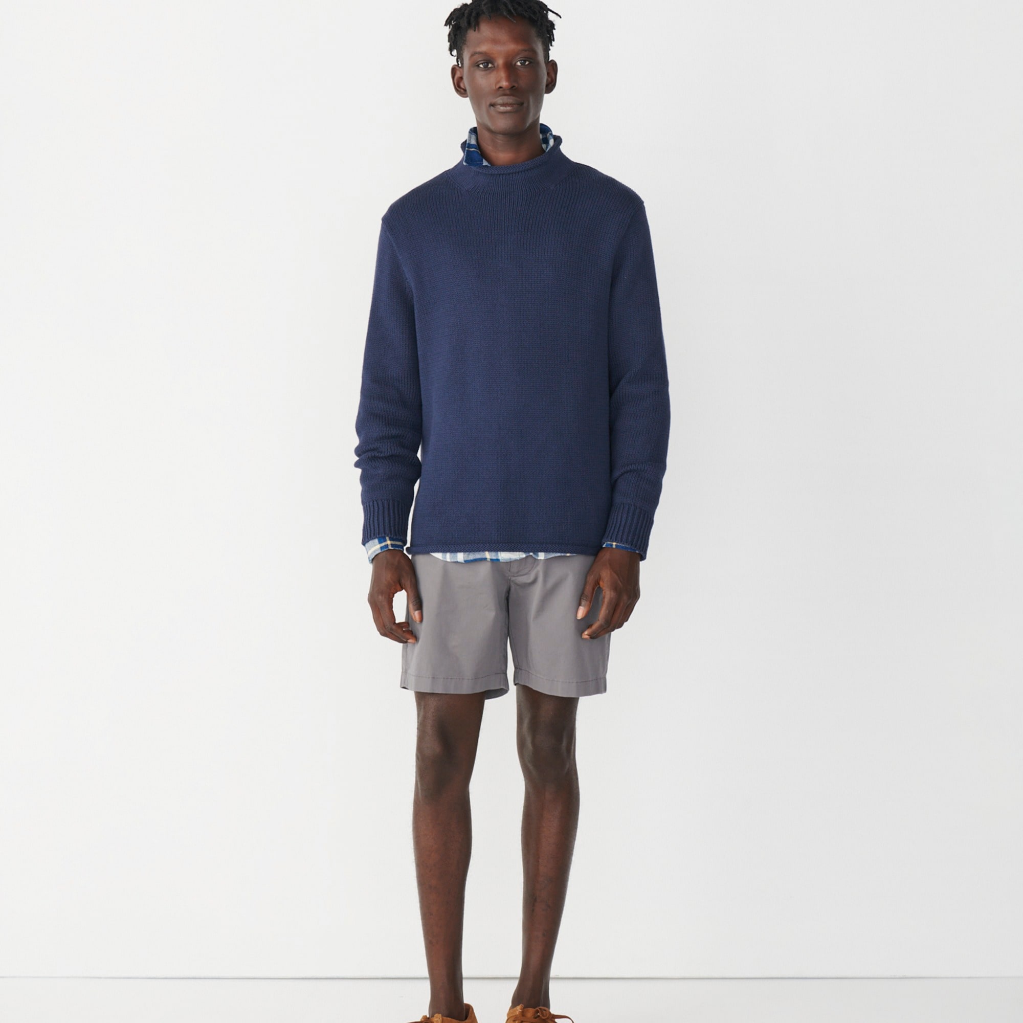 7" stretch chino short