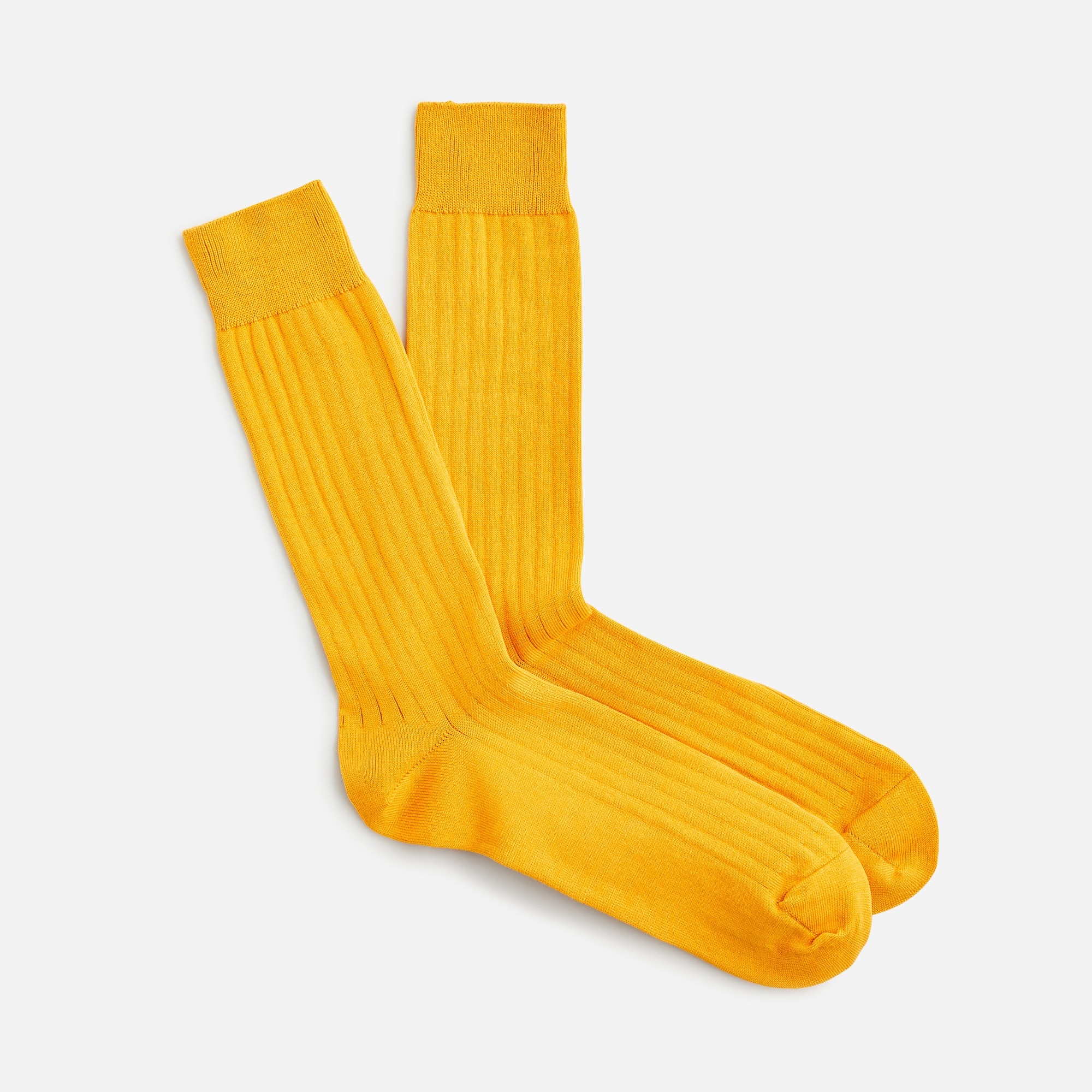 Ribbed dress socks
