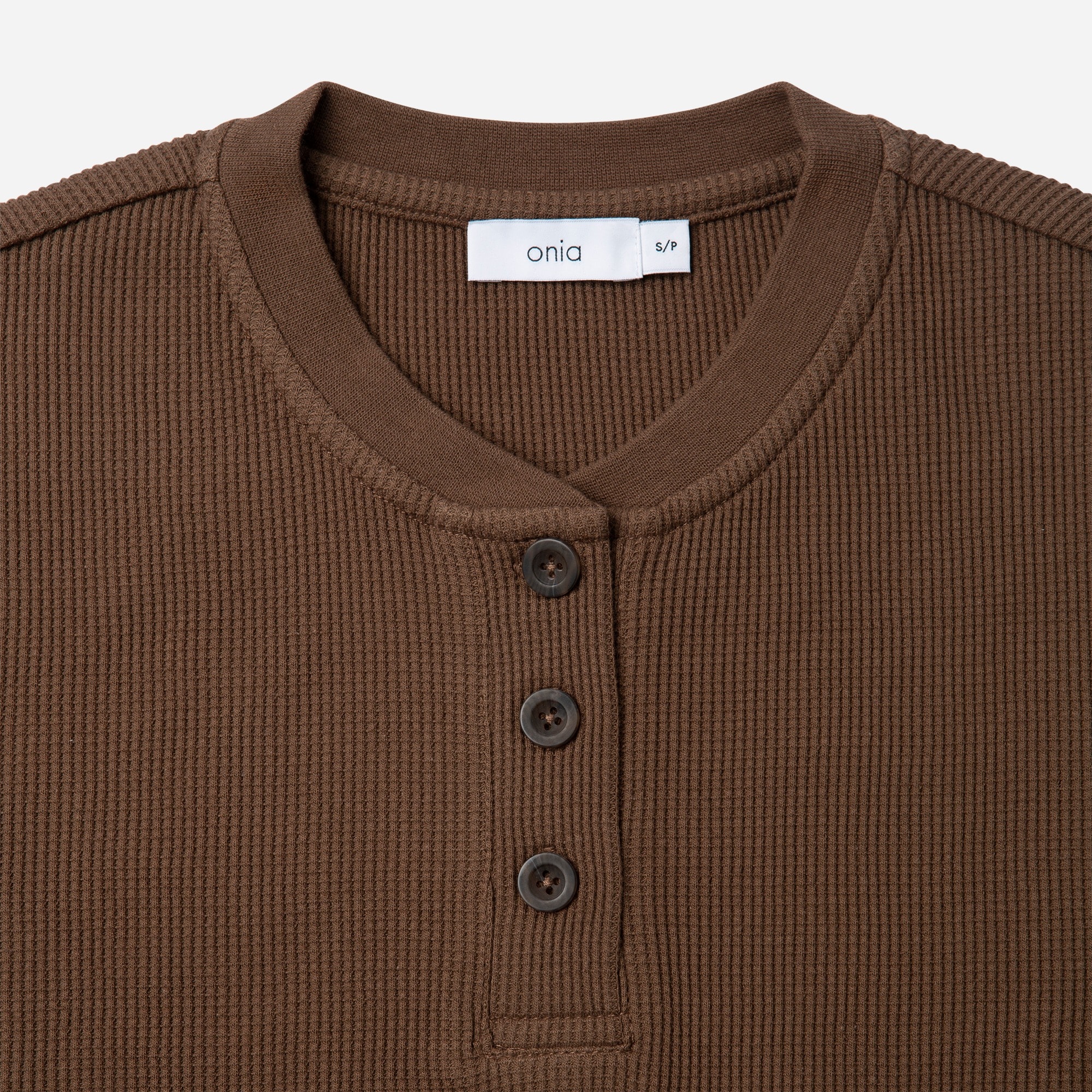 Onia waffle henley