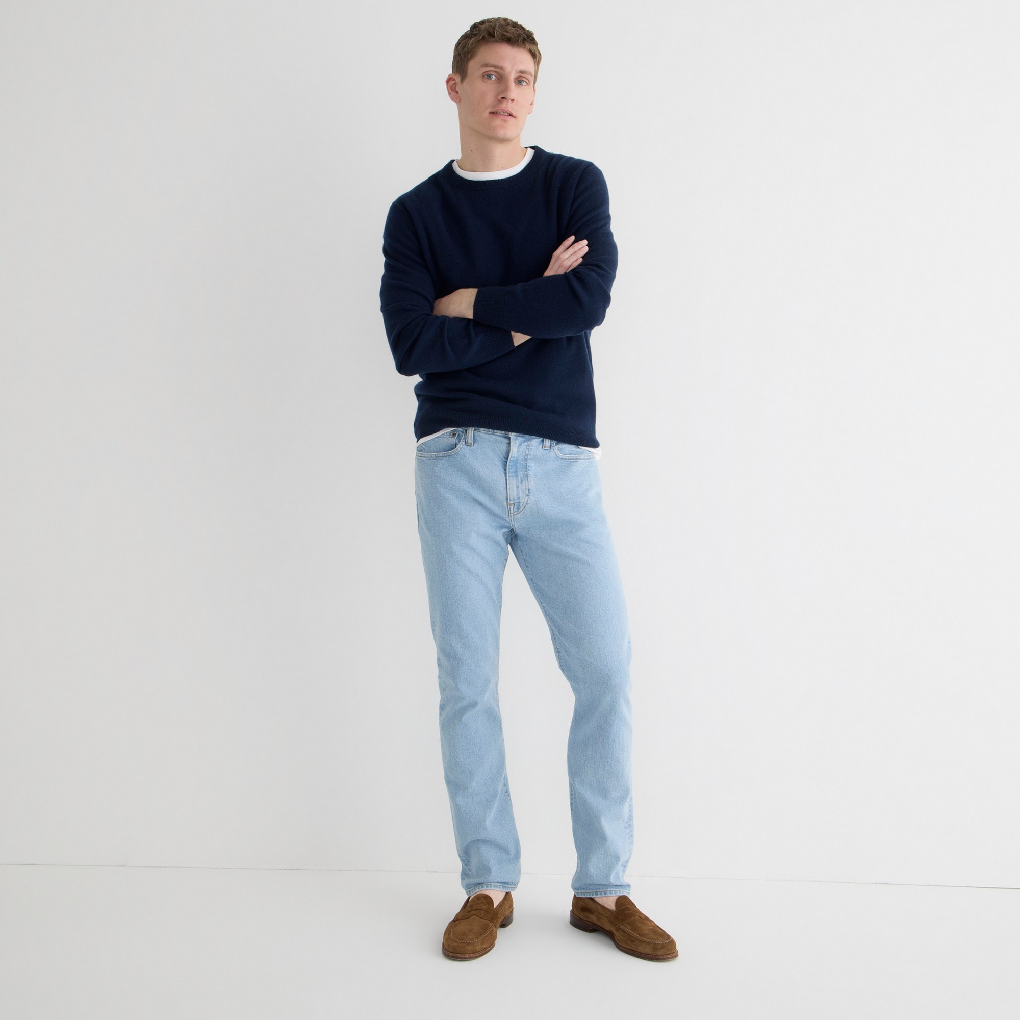 770™ Straight-fit stretch jean in seven-year wash