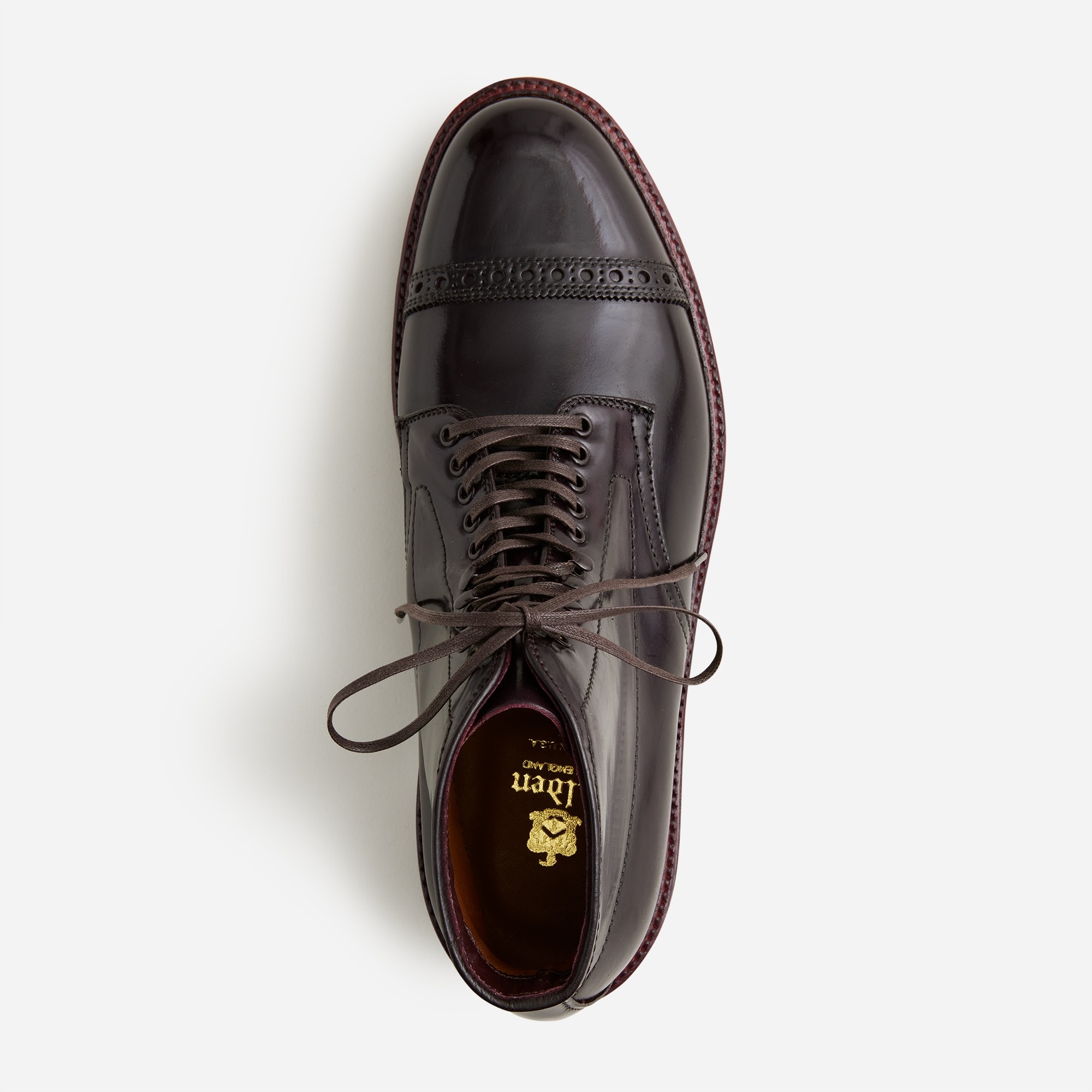 Alden® for J.Crew cap-toe cordovan boots