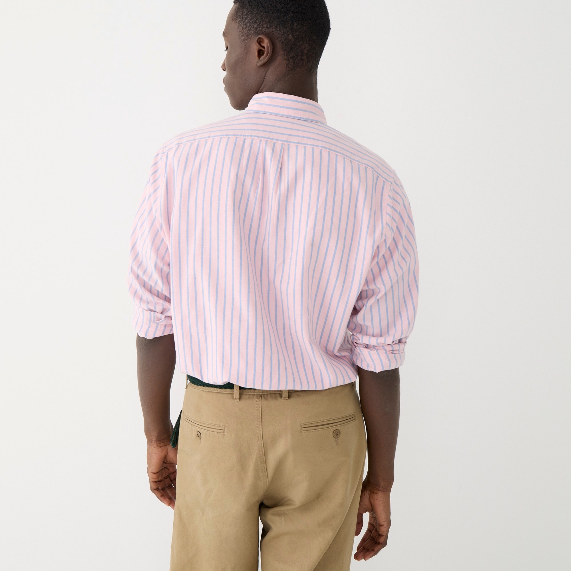 Tall Broken-in organic cotton oxford shirt