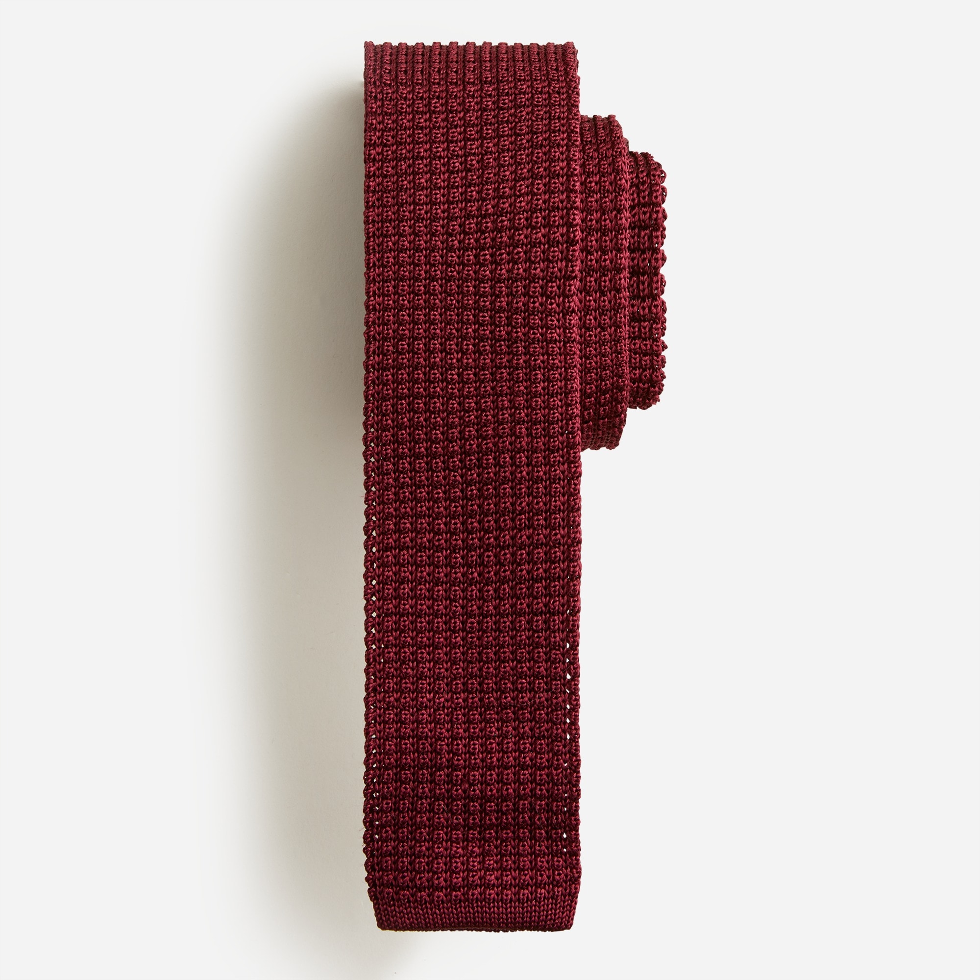 Silk knit tie