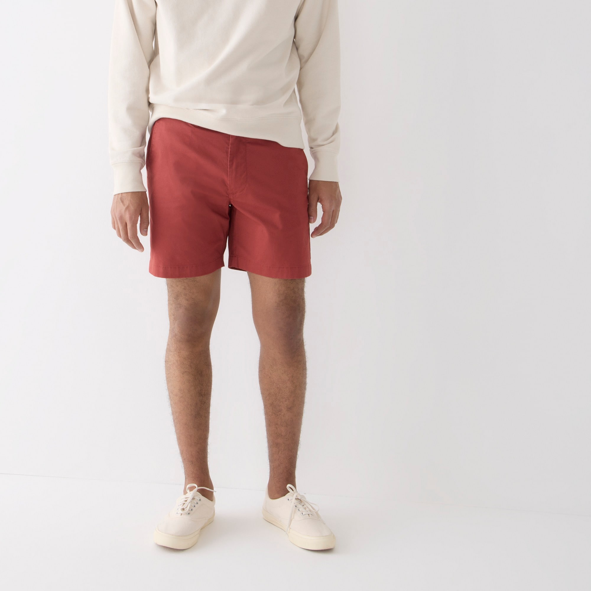 7" stretch chino short