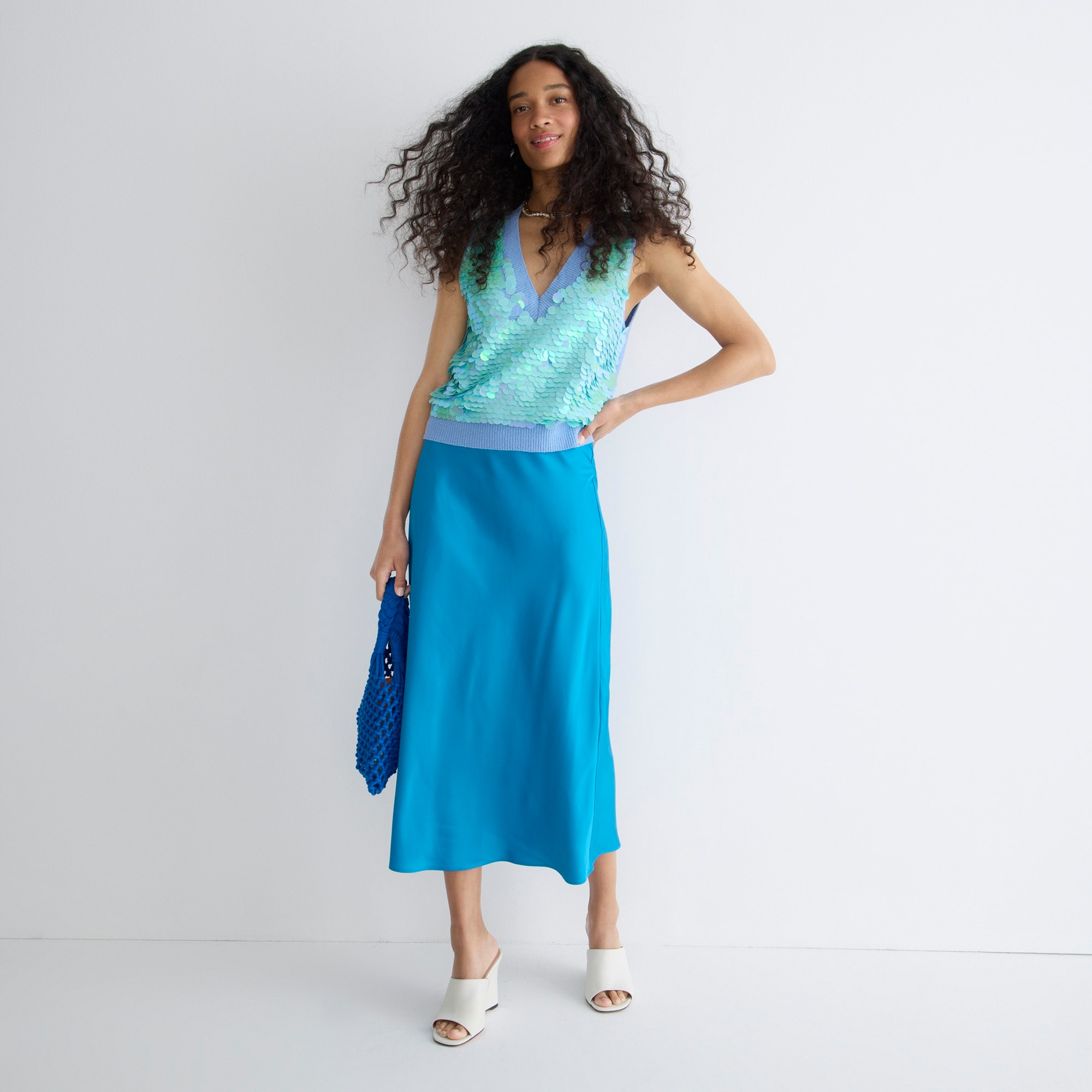 Gwyneth slip skirt