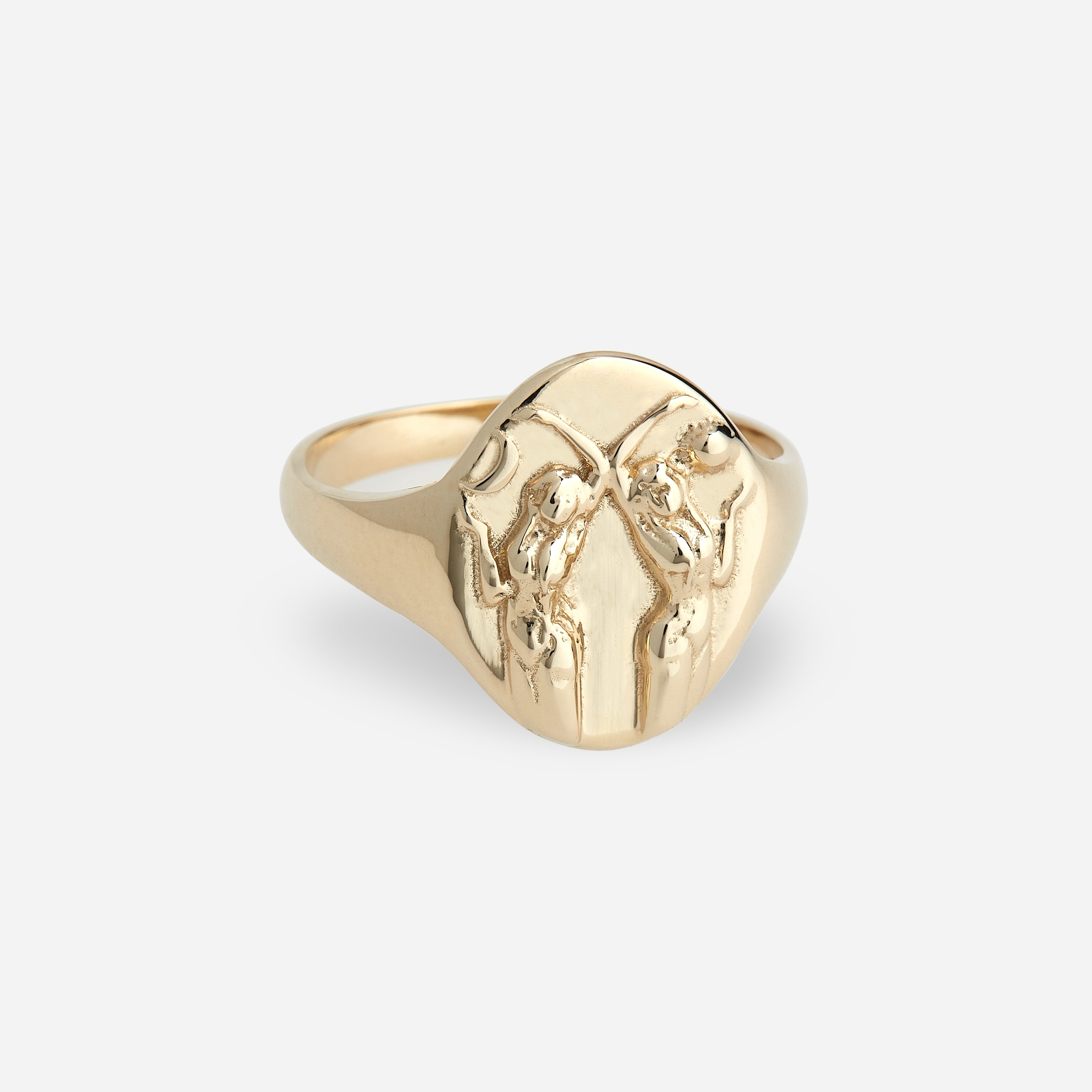 TALON JEWELRY zodiac signet ring