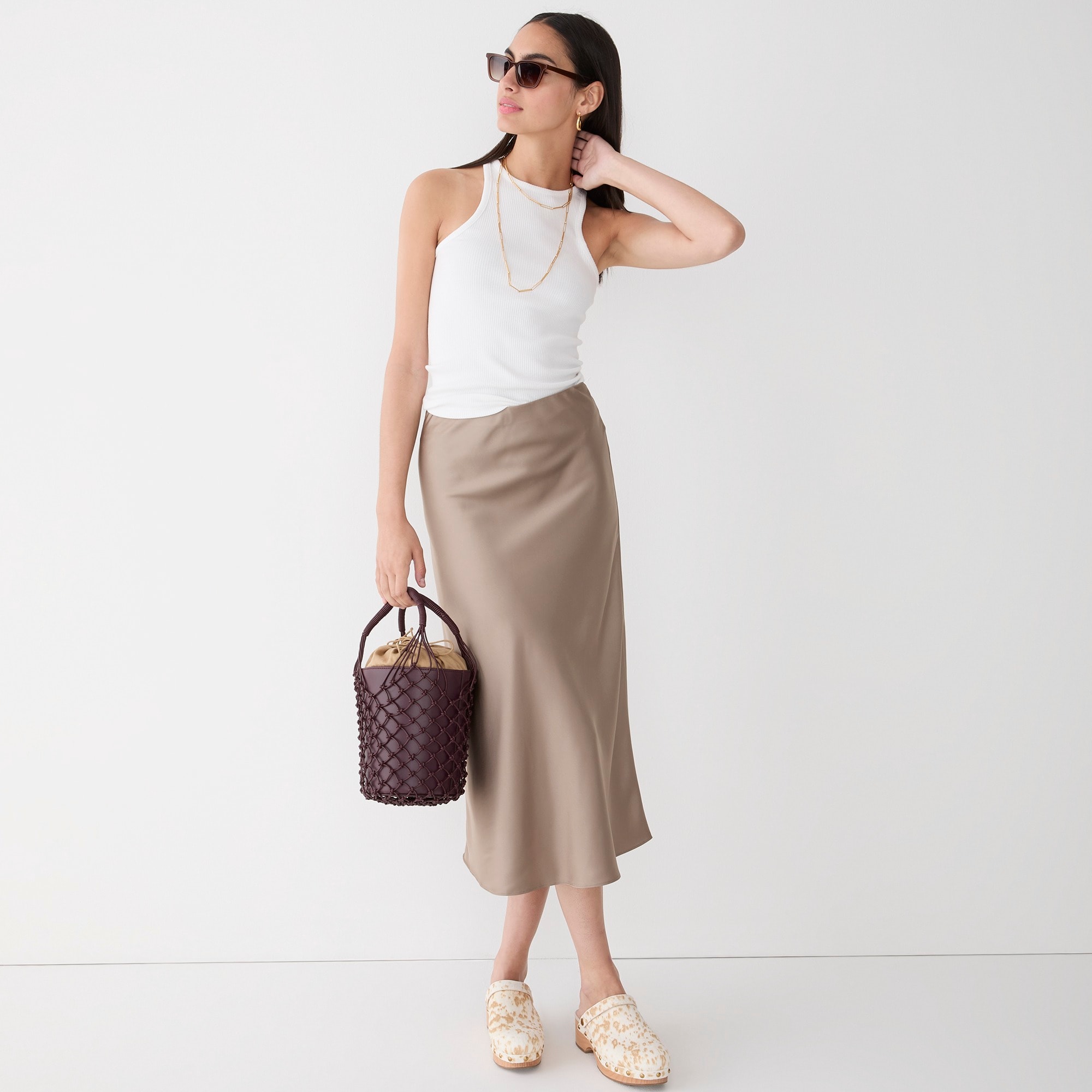 Gwyneth slip skirt