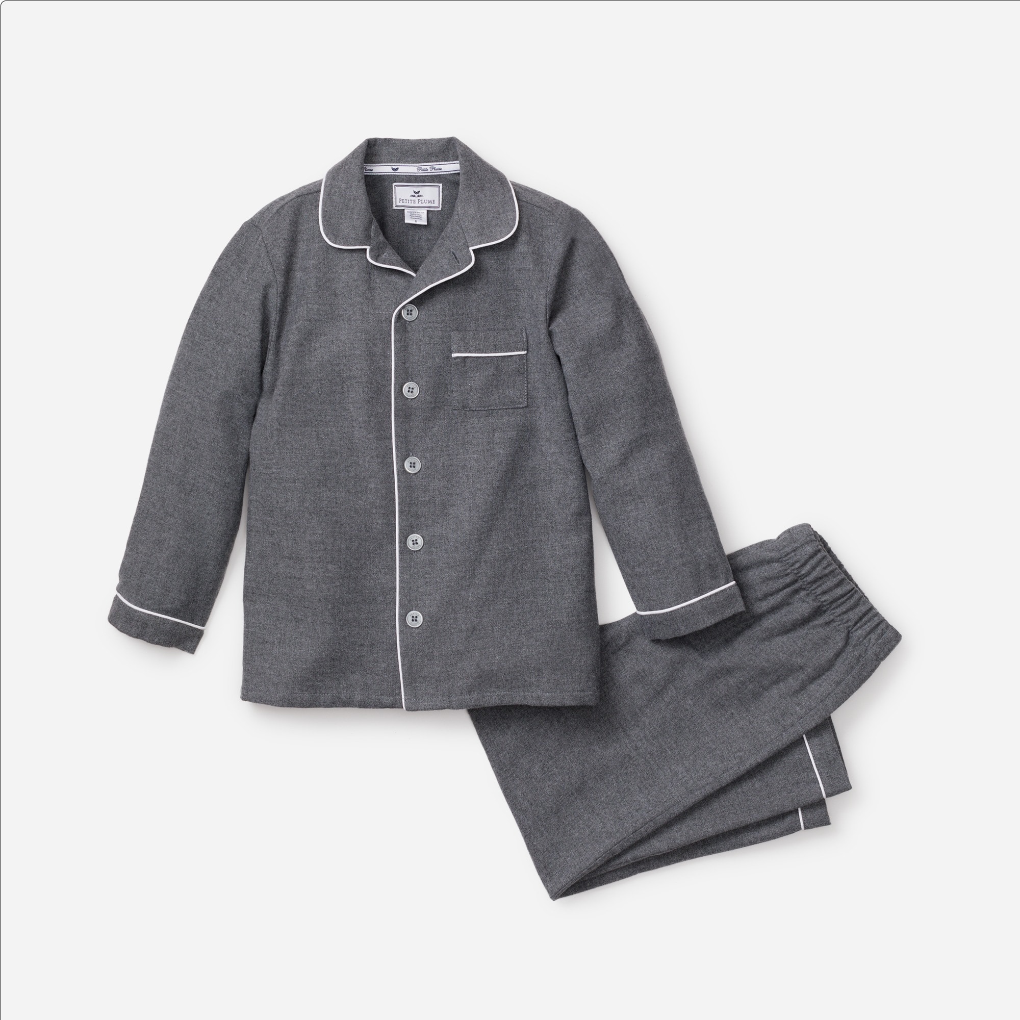 Petite Plume kids' flannel pajama set