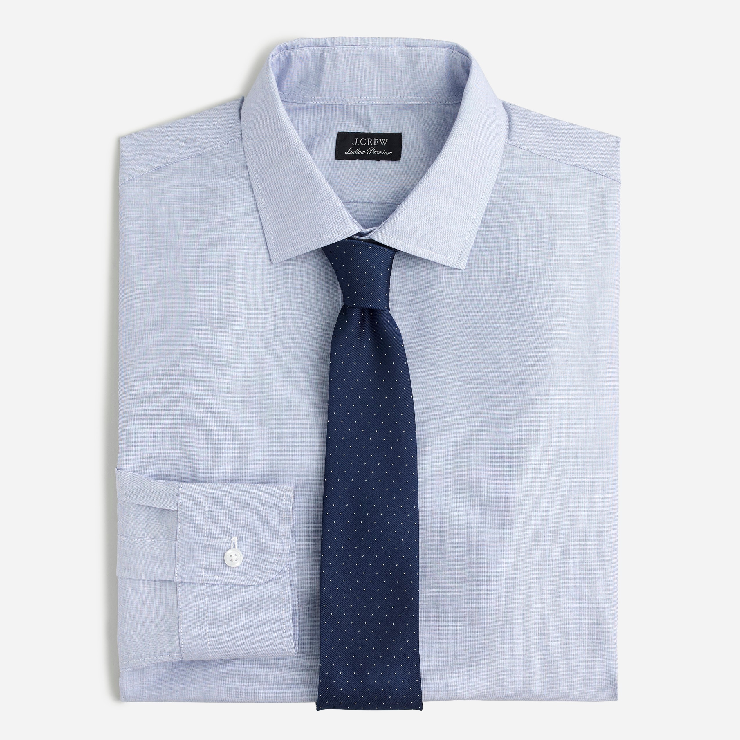 Ludlow Premium fine cotton dress shirt