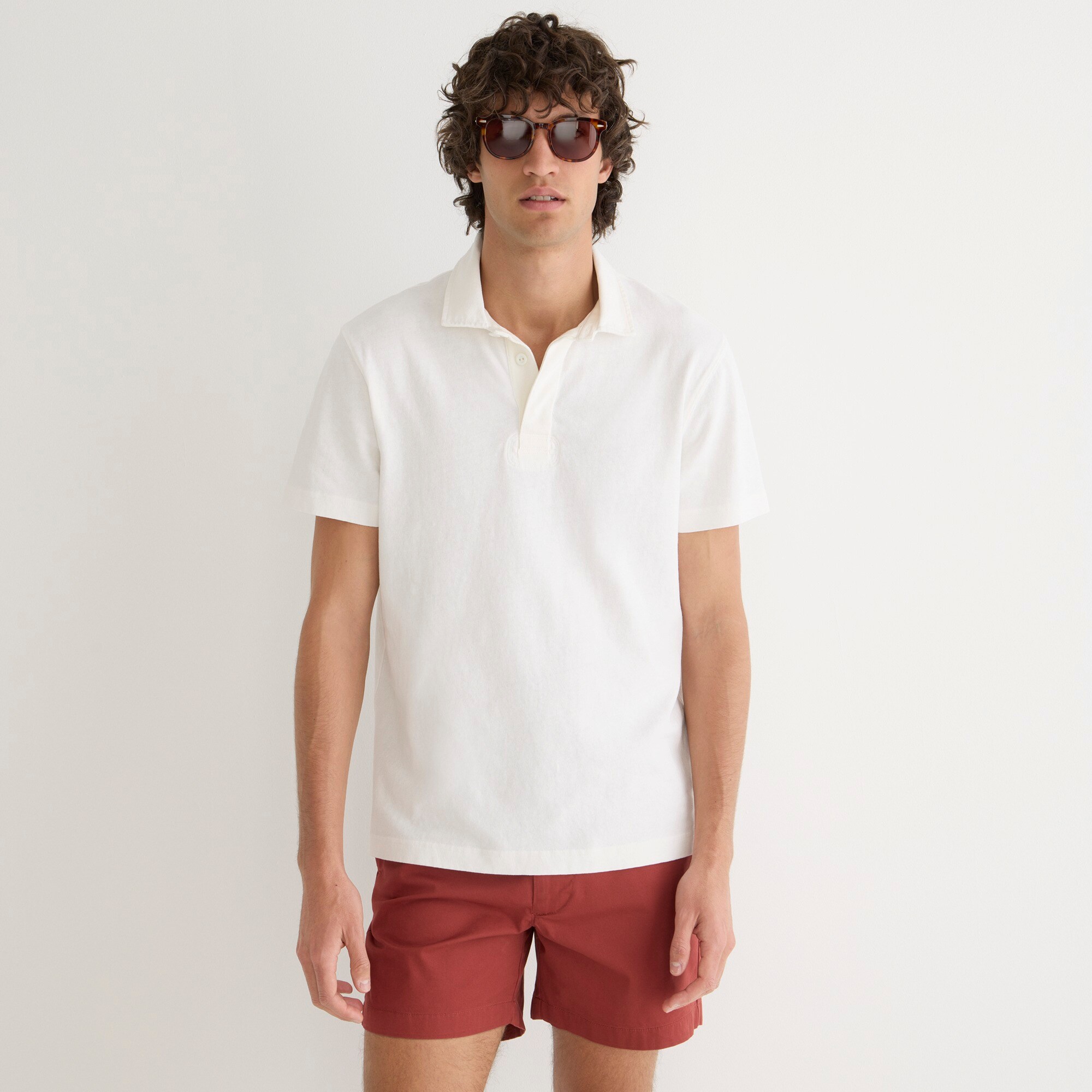 Short-sleeve rugby shirt