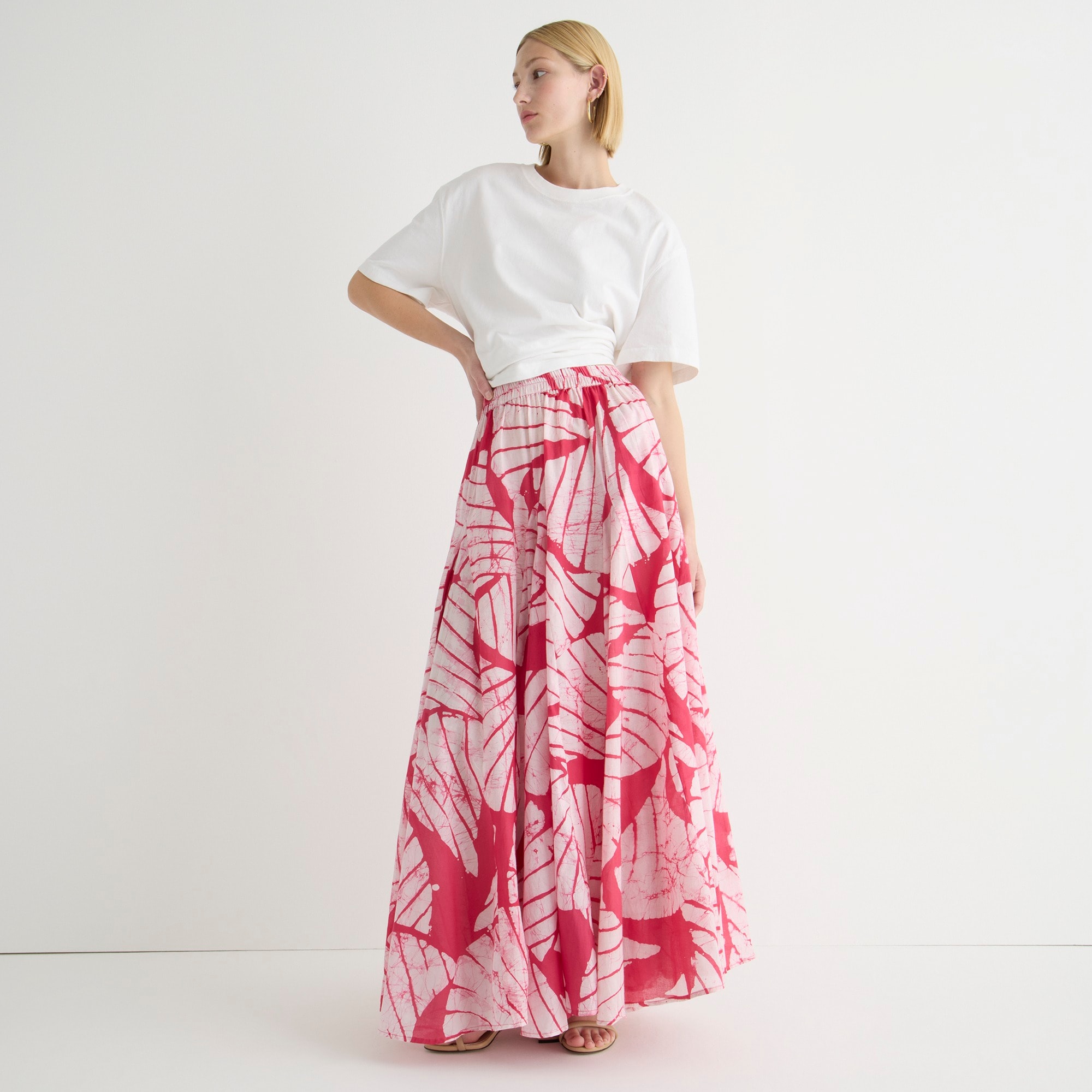 Studio 189© X J.Crew printed maxi skirt
