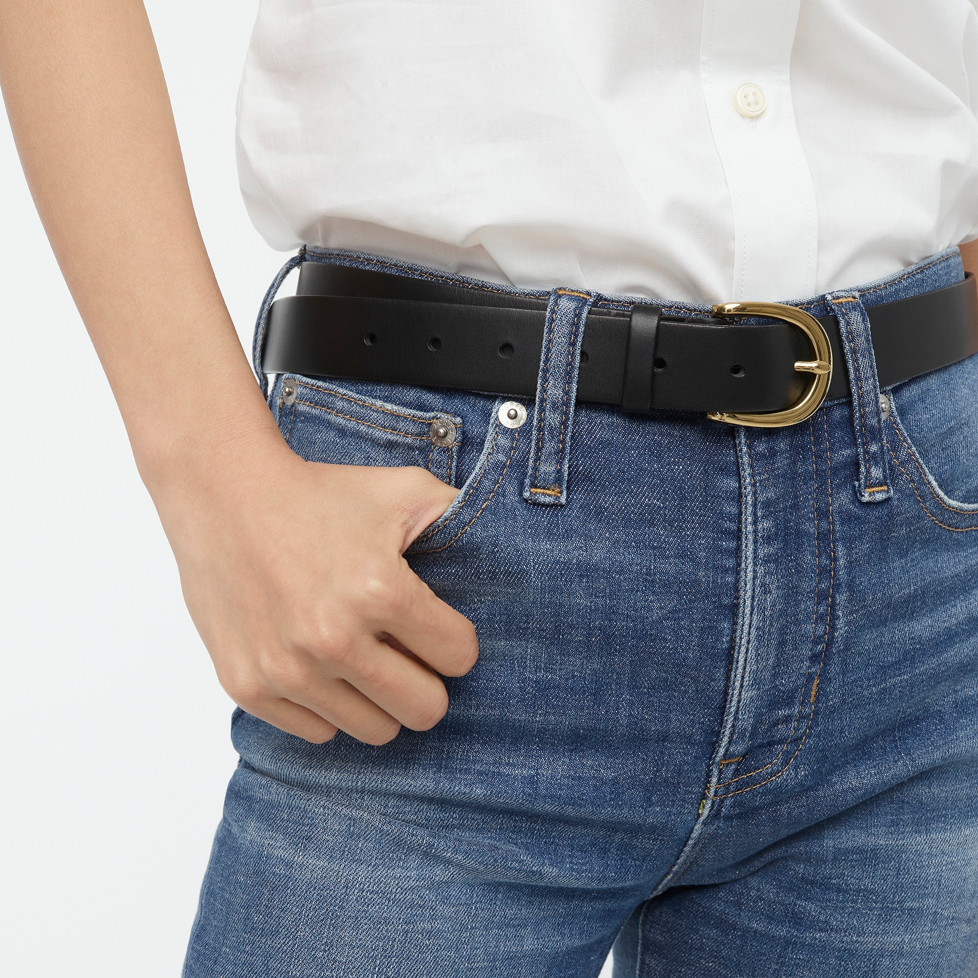 Classic belt in Italian leather