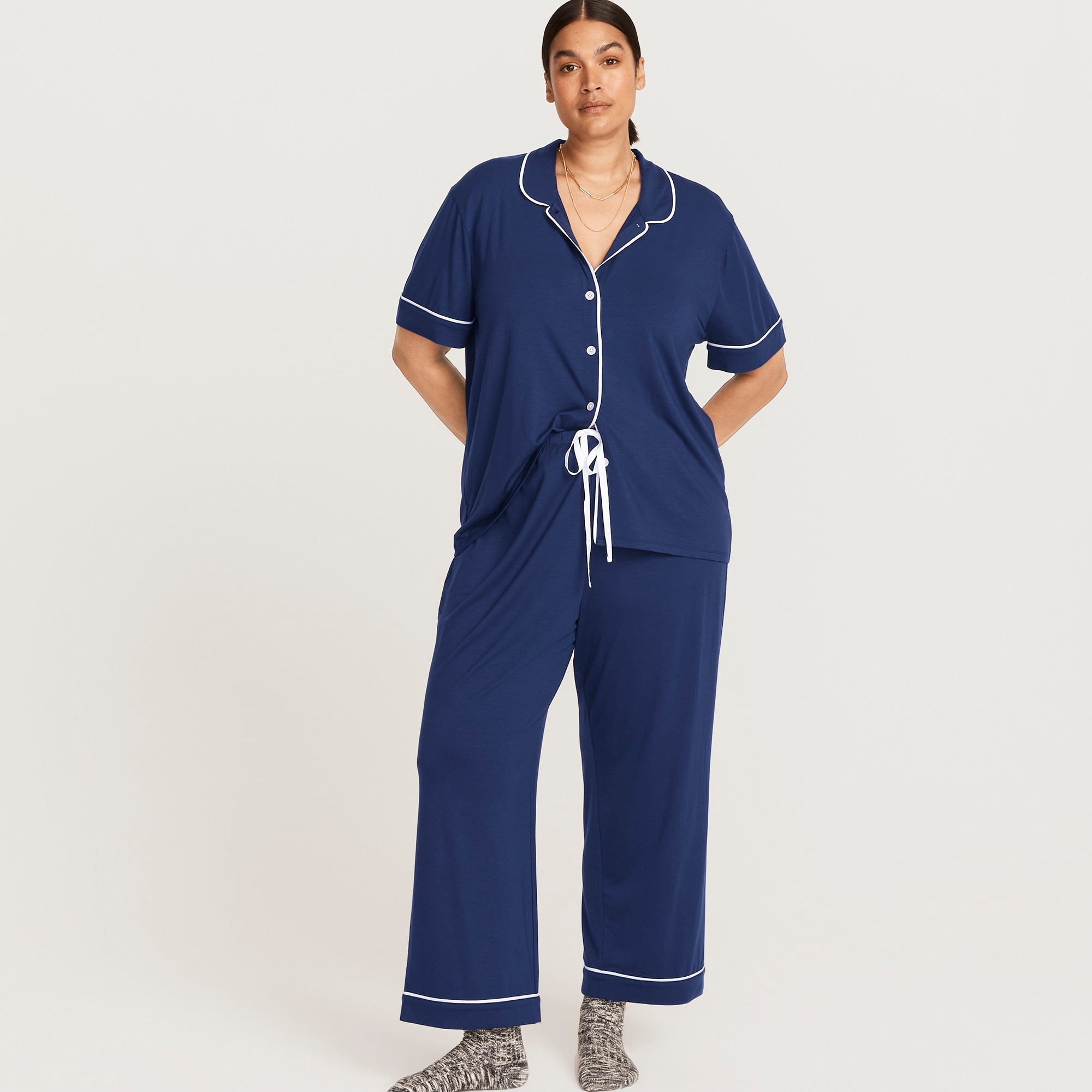 Eco dreamiest short-sleeve pajama set