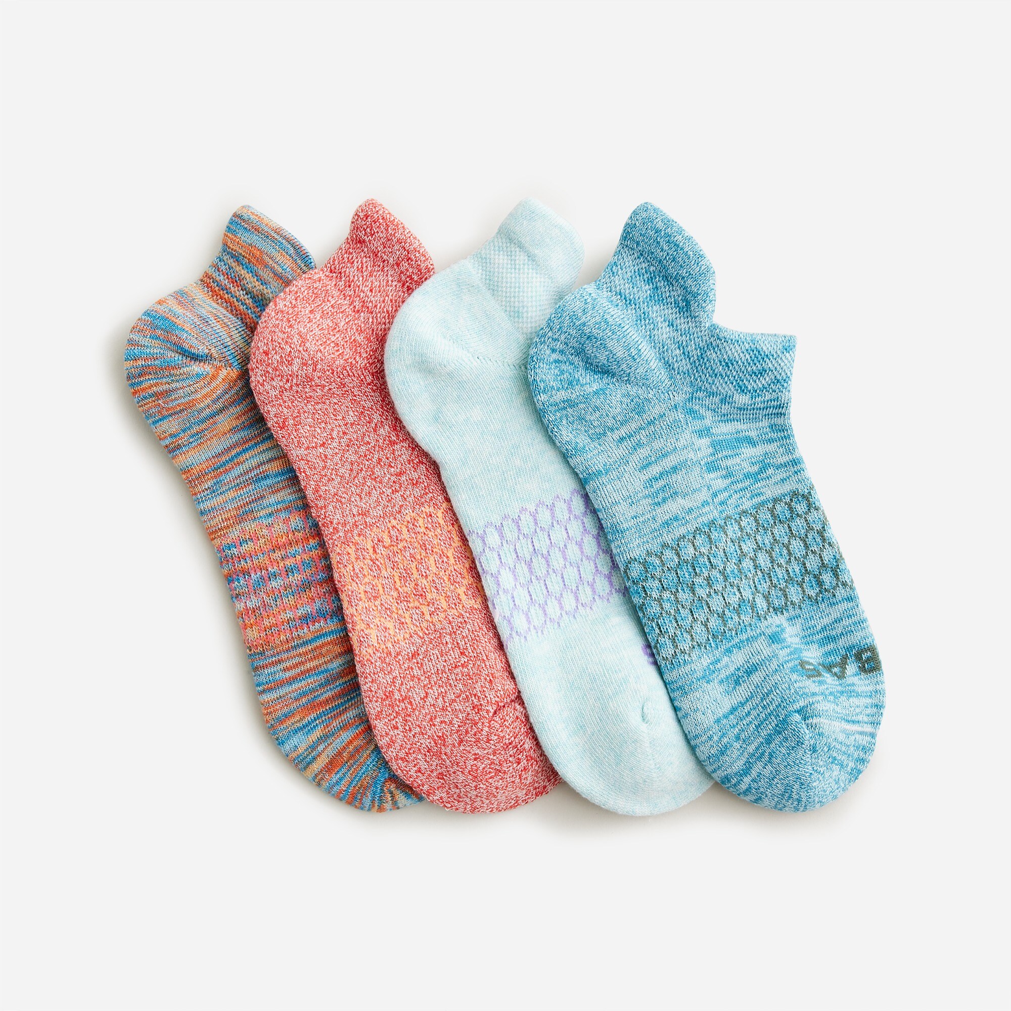 Boys' Bombas ankle socks four-pack