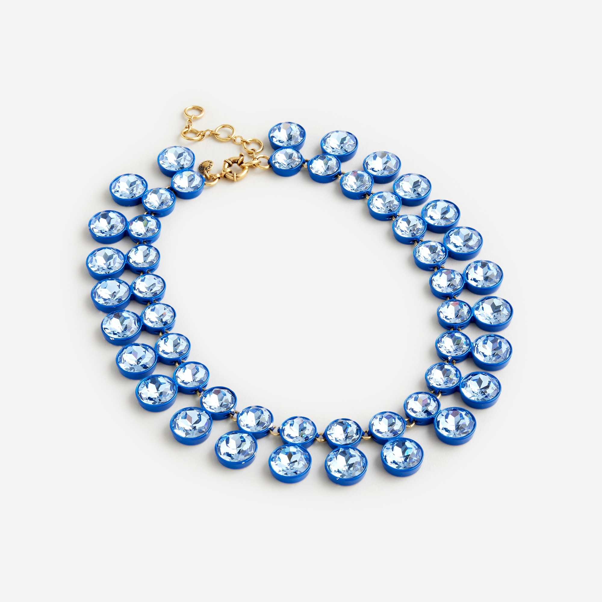 Sparkly double-drop necklace