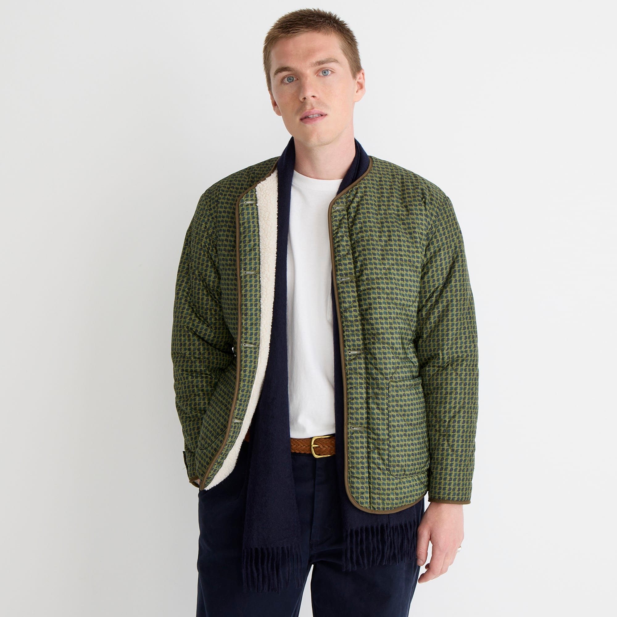 BEAMS PLUS X J.Crew reversible liner blouson