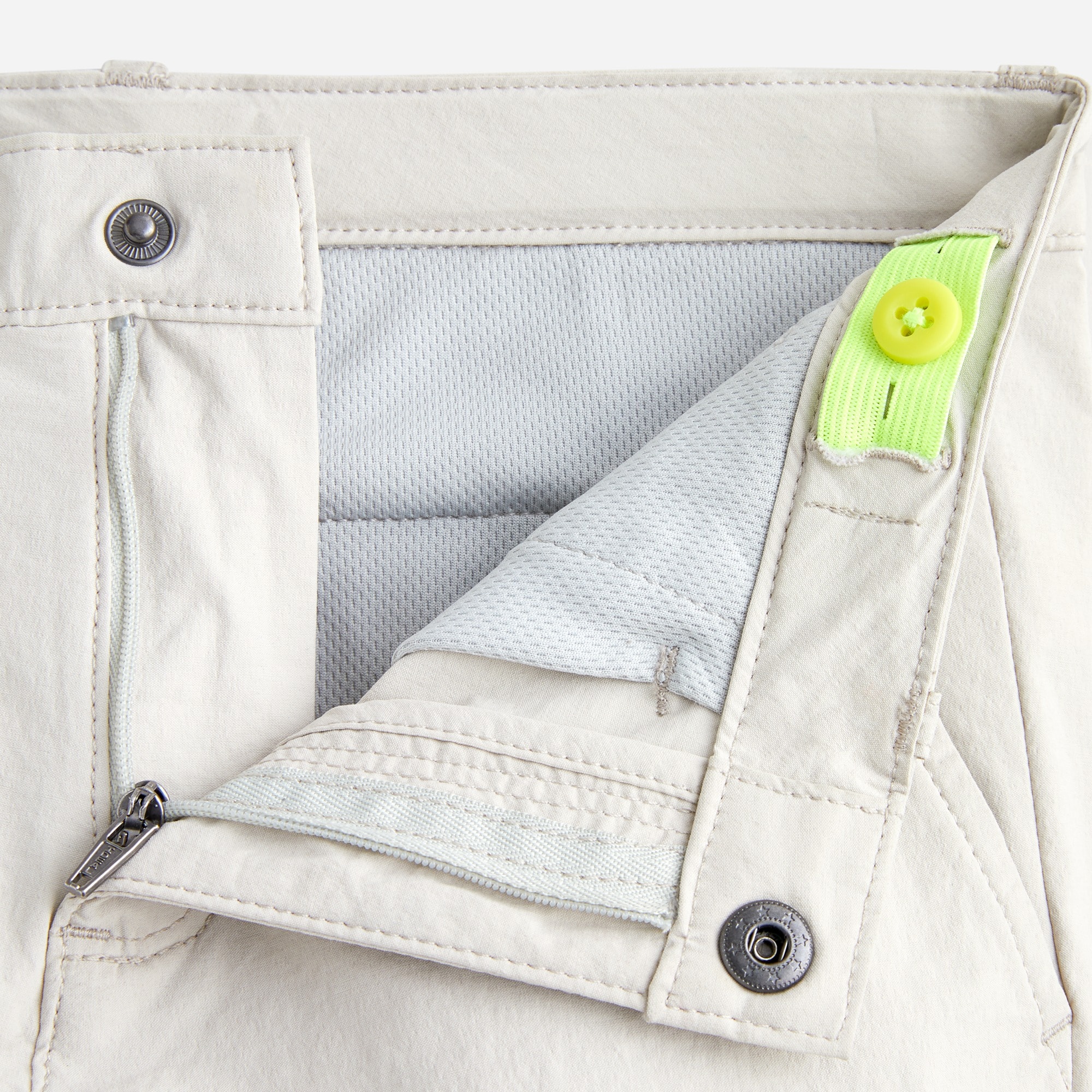 Boys' dock short in midweight stretch chino
