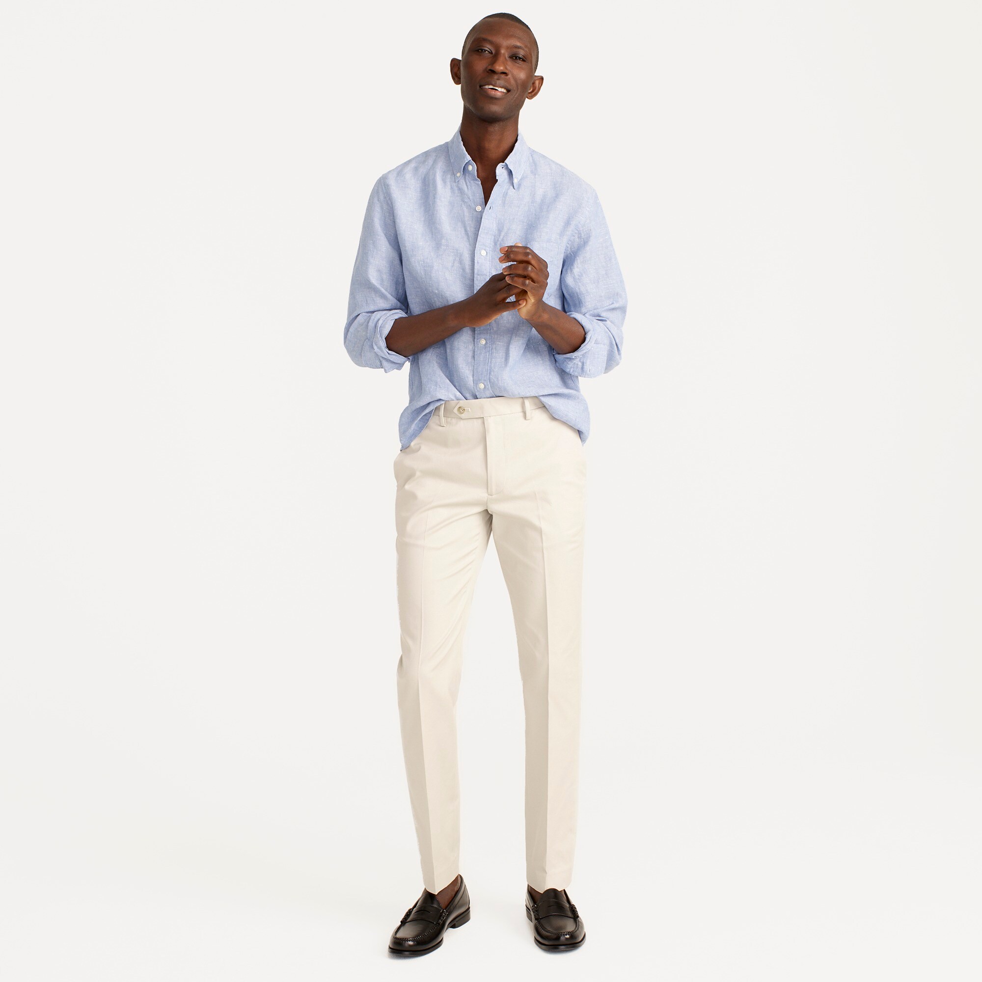 Bowery Slim-fit dress pant in stretch chino