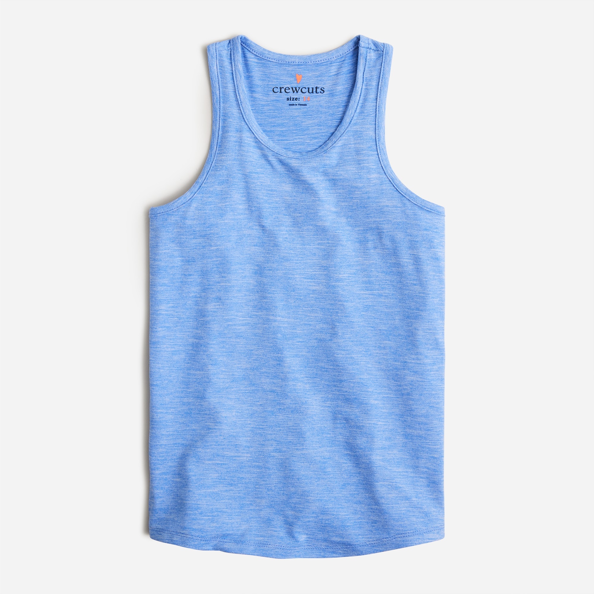 Girls' active racerback tank top