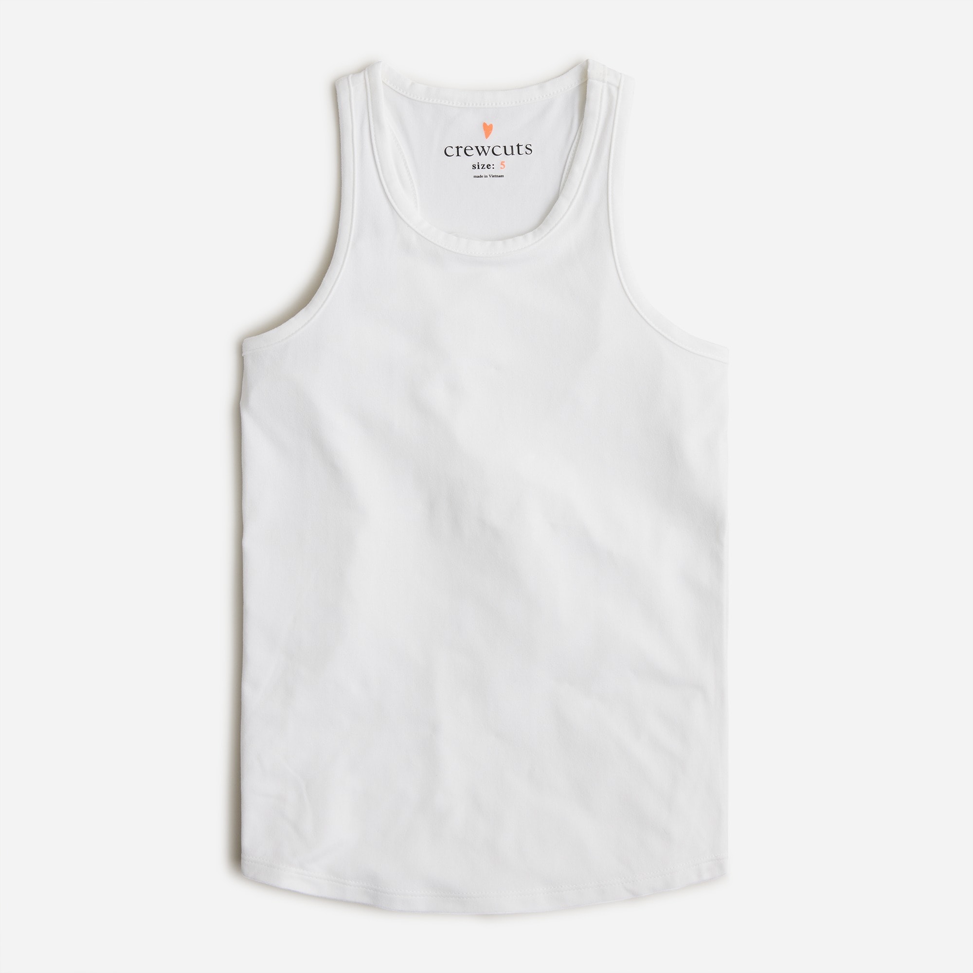 Girls' active racerback tank top