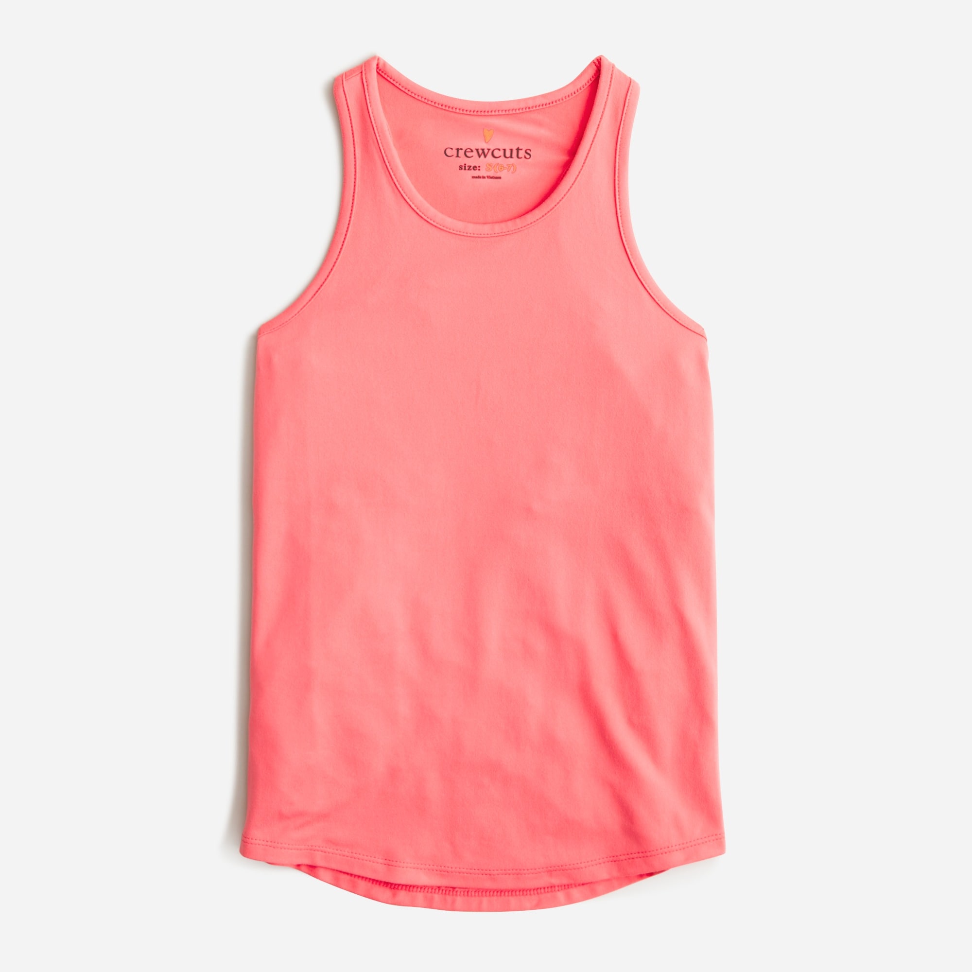 Girls' active racerback tank top