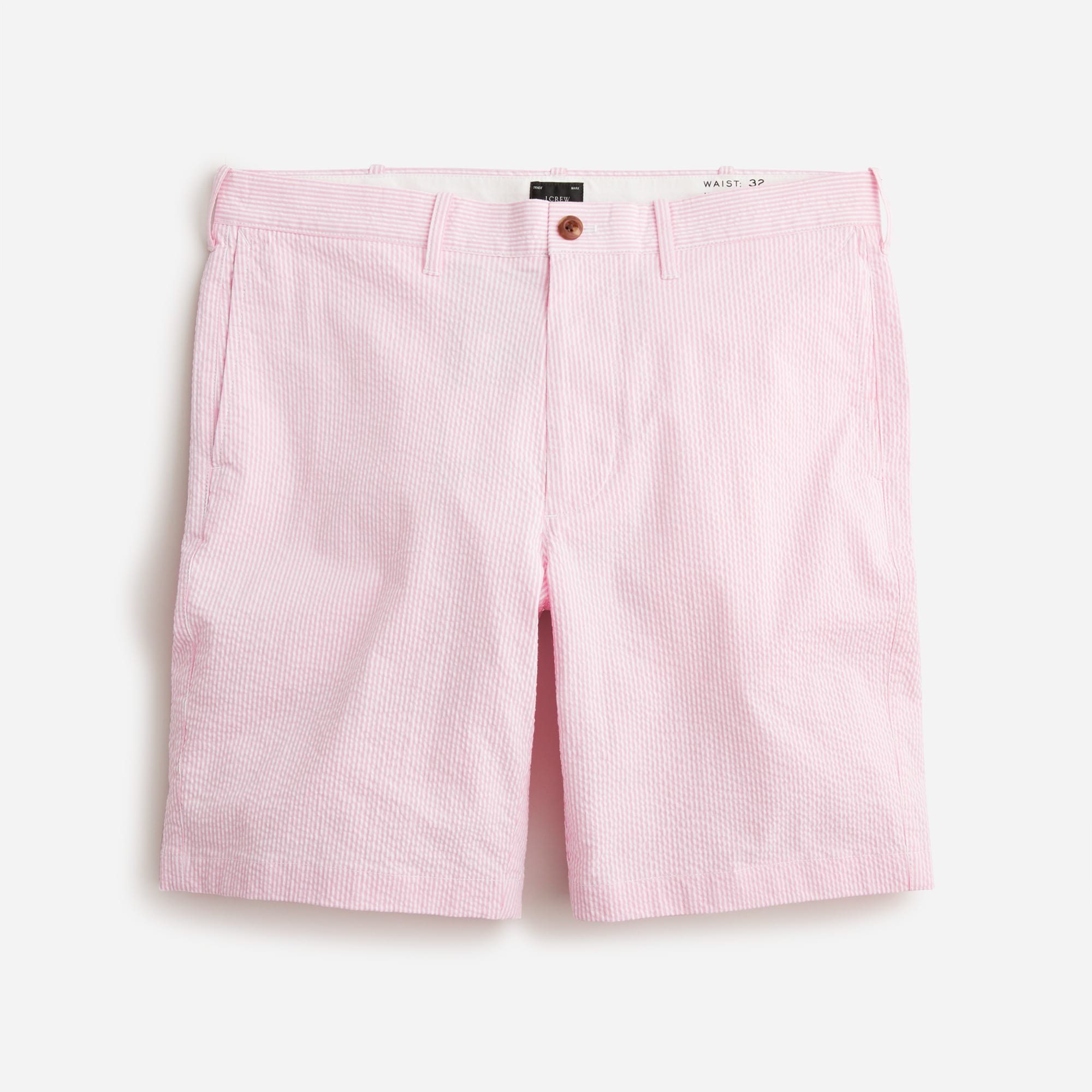 9" stretch seersucker short