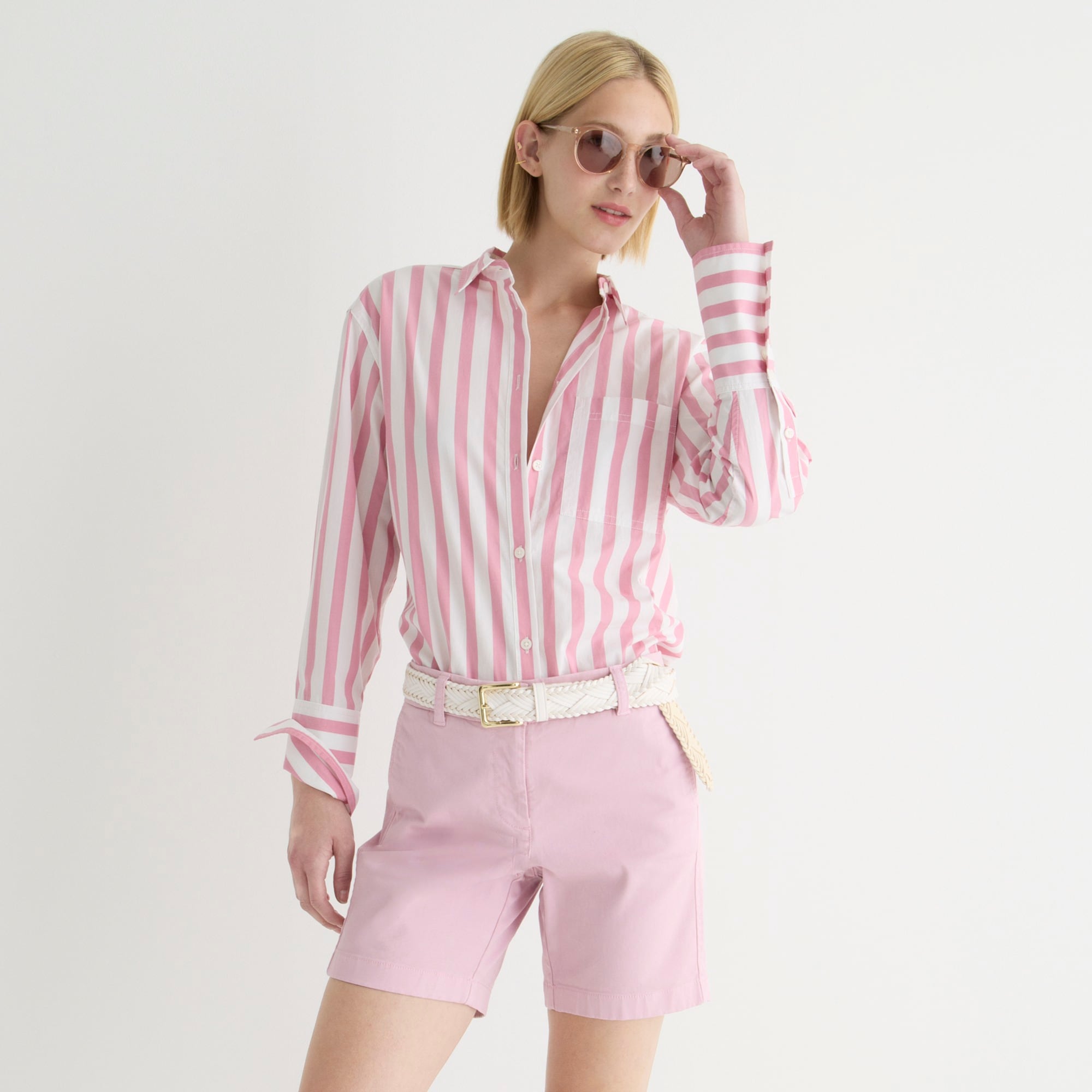 7" stretch chino short
