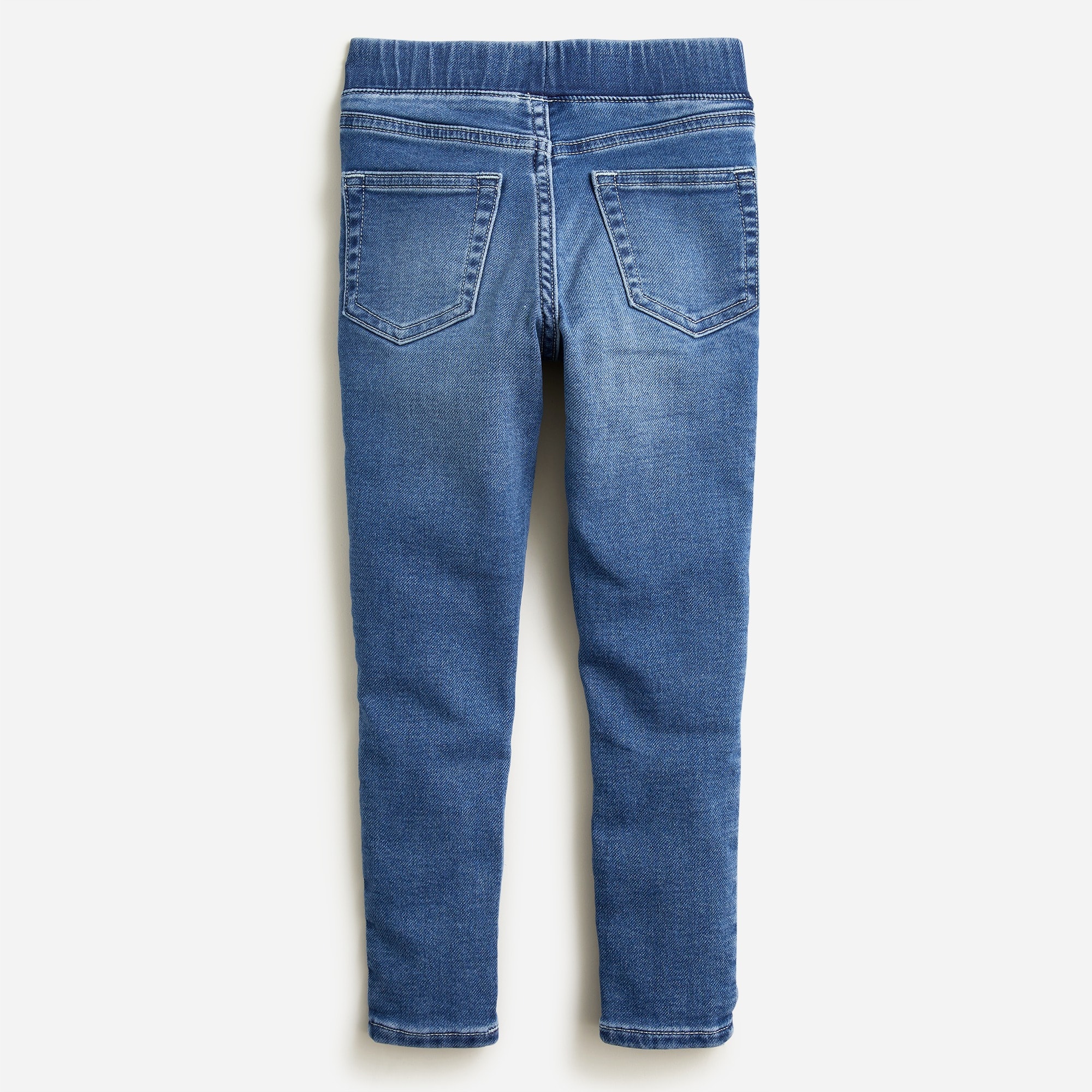 Girls' pull-on jean in channel wash