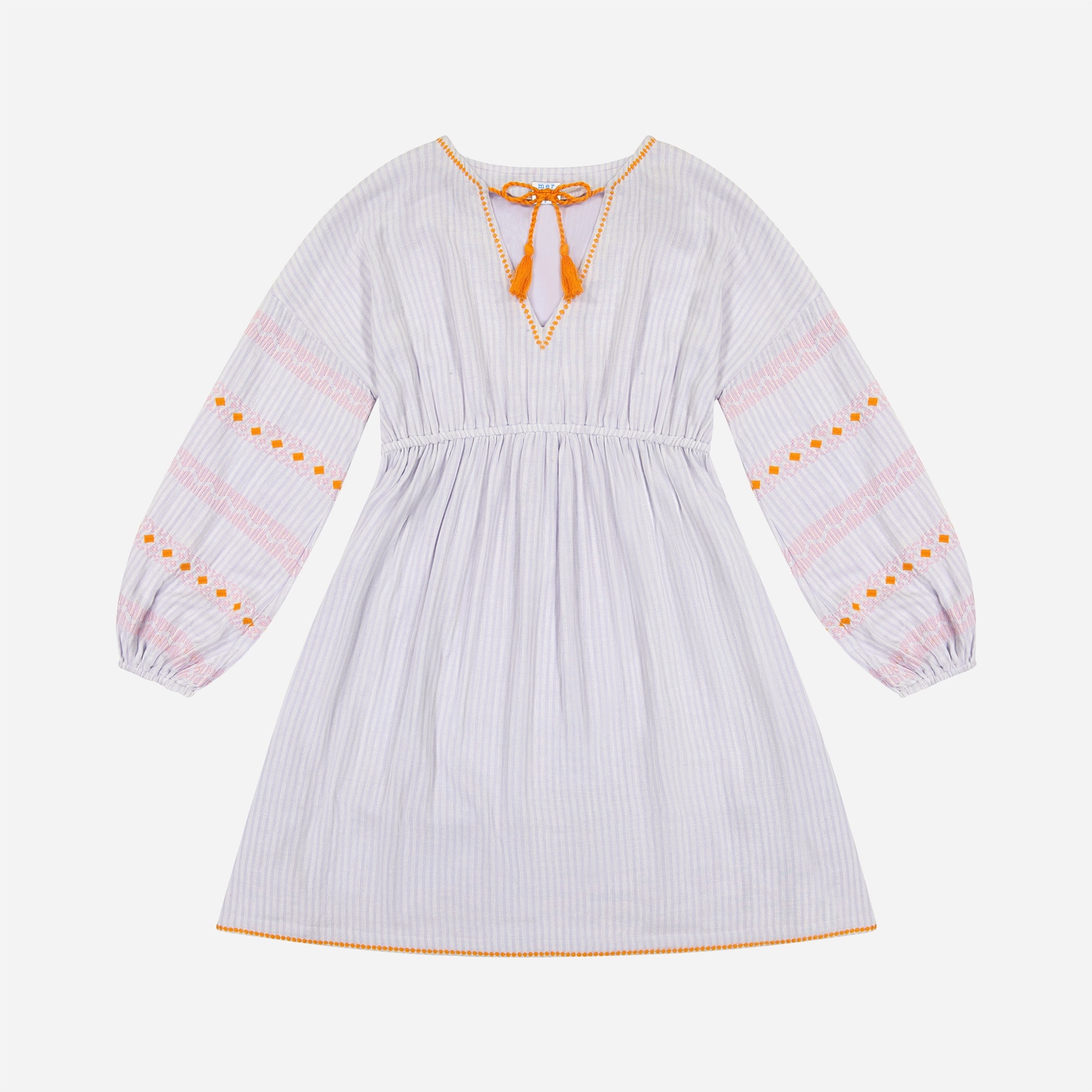 Women's Mer St. Barth™ Elodie popover embroidery dress