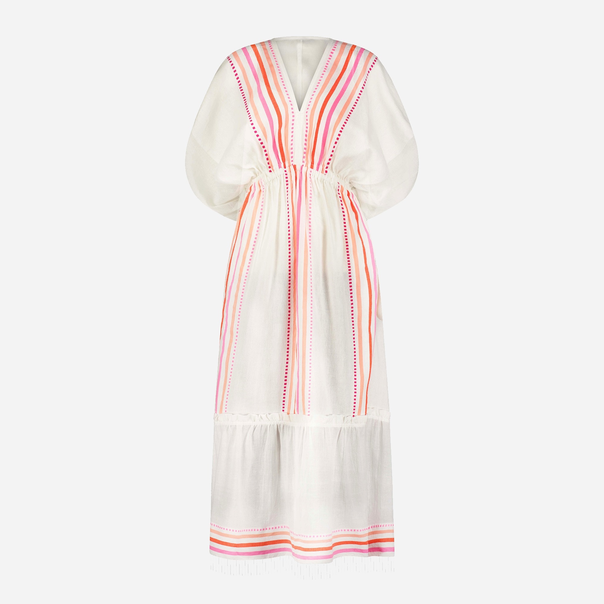 lemlem Eshe plunge-neck dress
