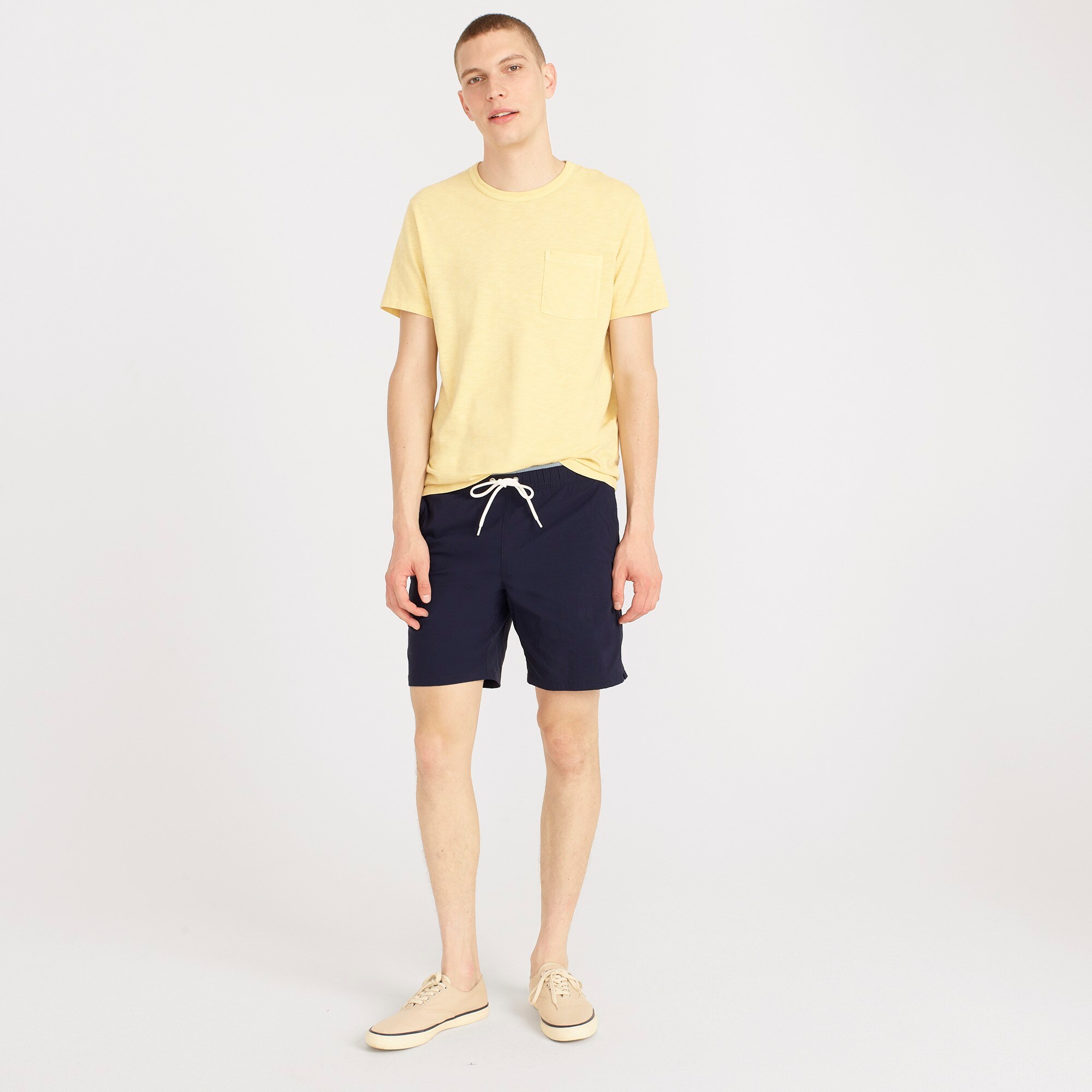 6" stretch swim trunk
