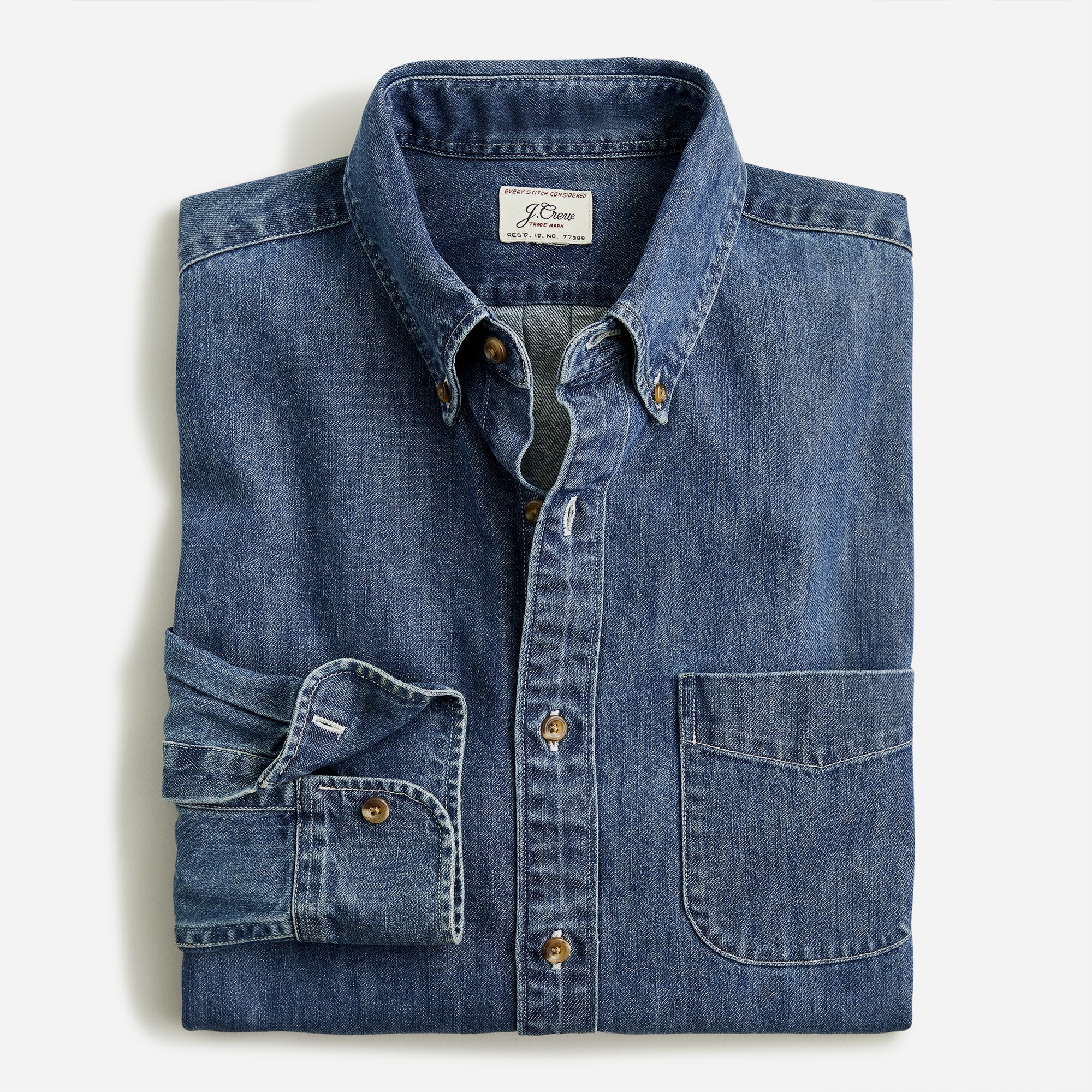 Midweight denim workshirt
