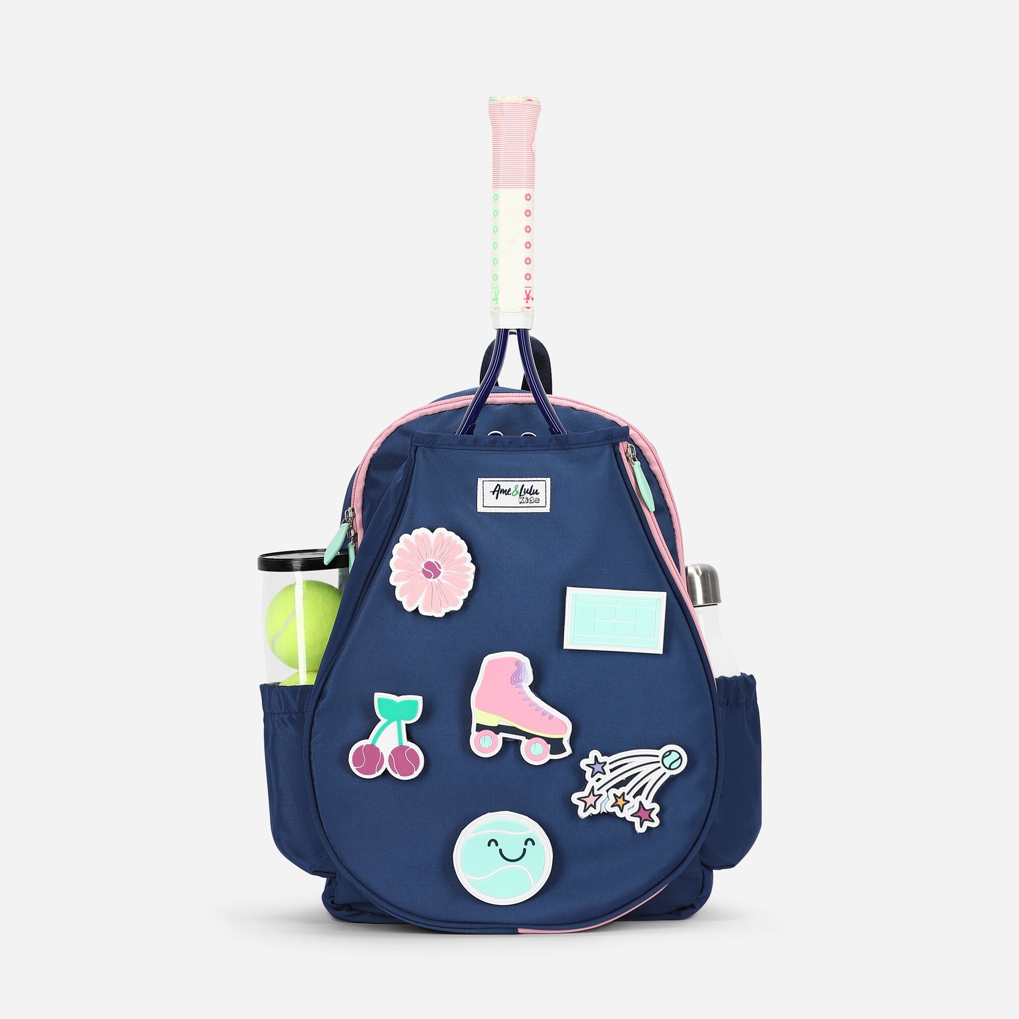 Ame & Lulu girls' little patches tennis backpack