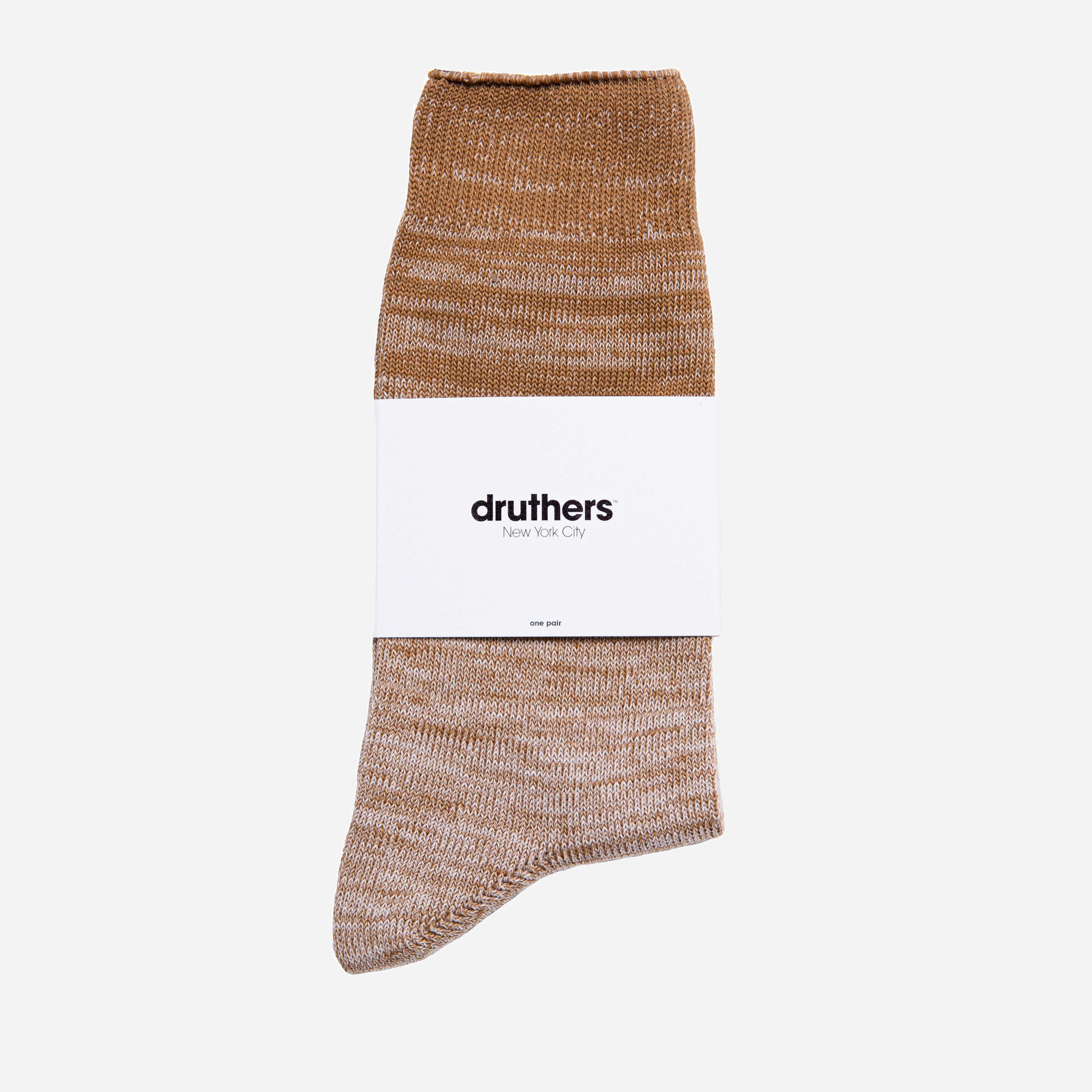 Druthers organic cotton gradient crew socks