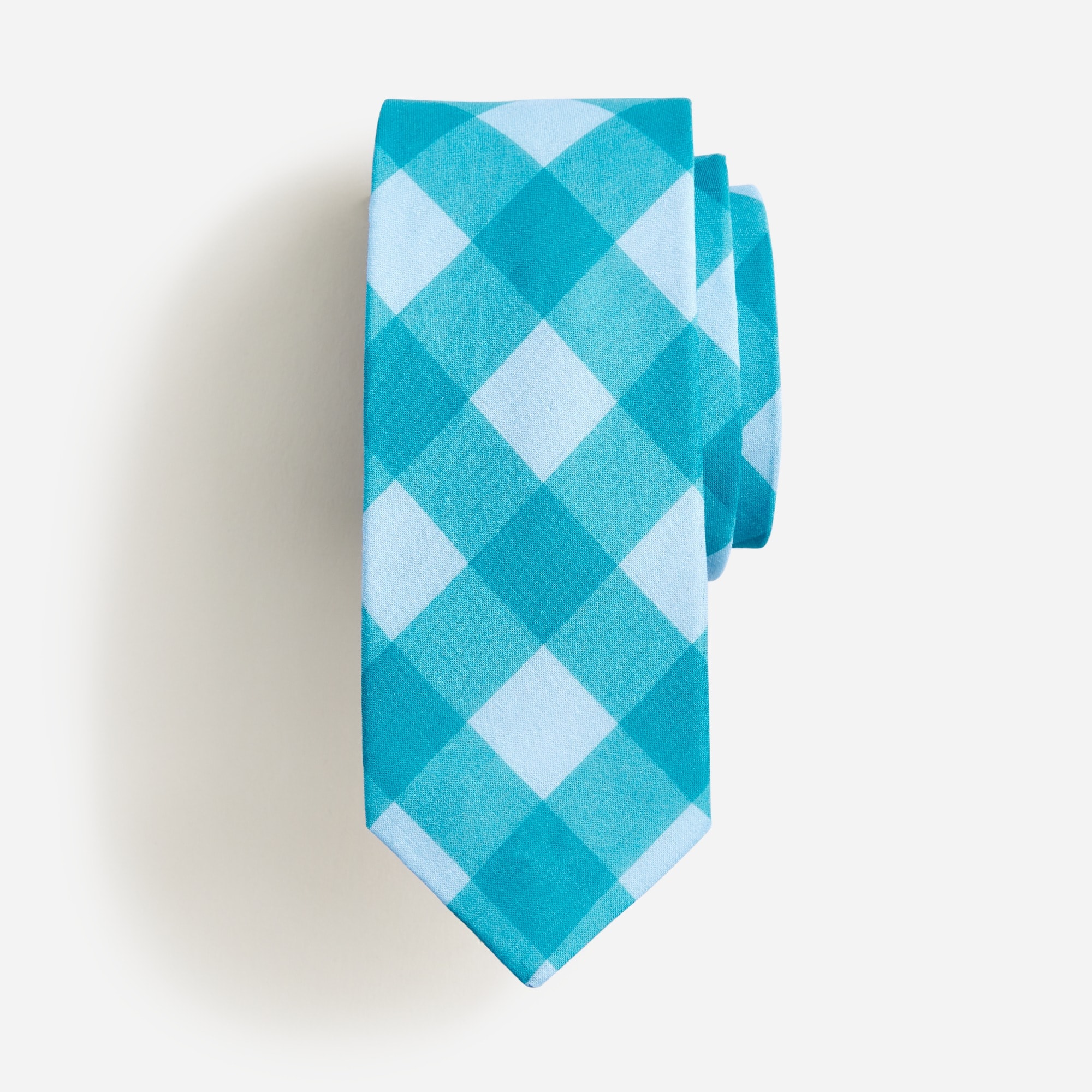 Boys' tie in gingham