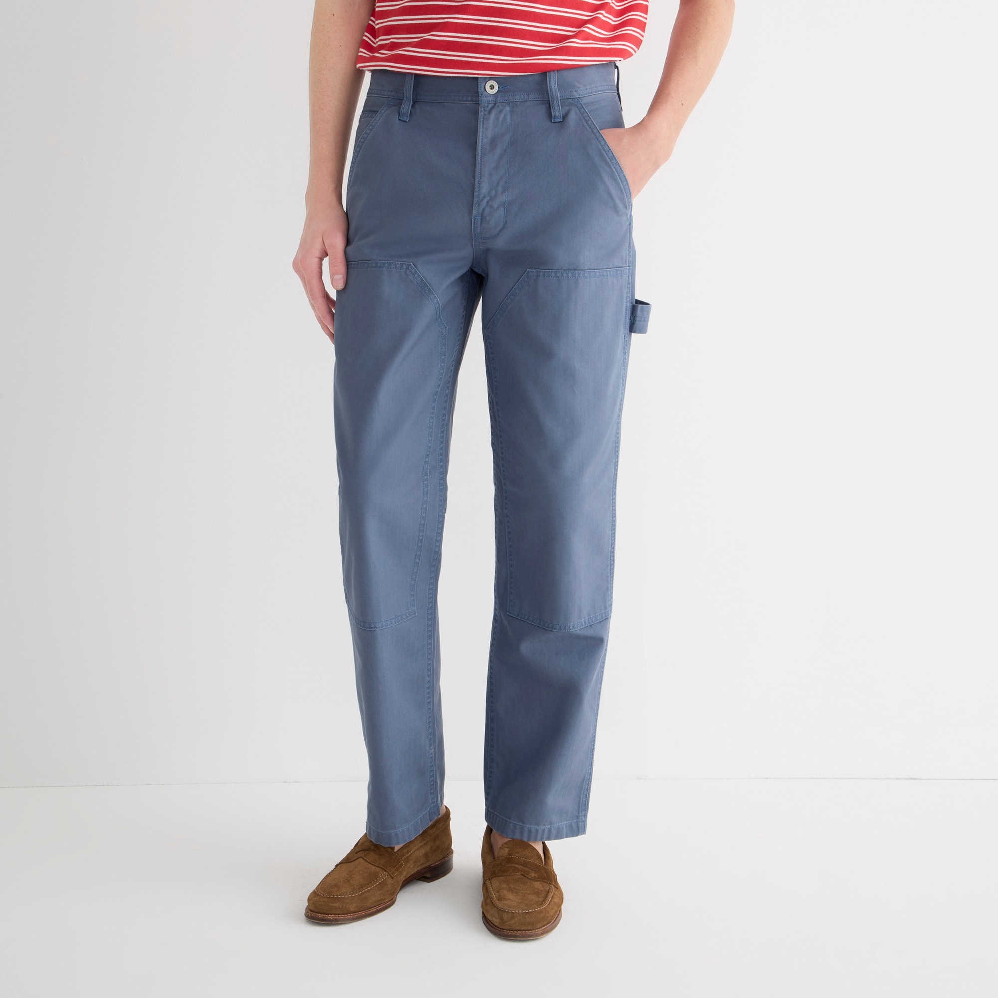 Wallace & Barnes herringbone carpenter pant