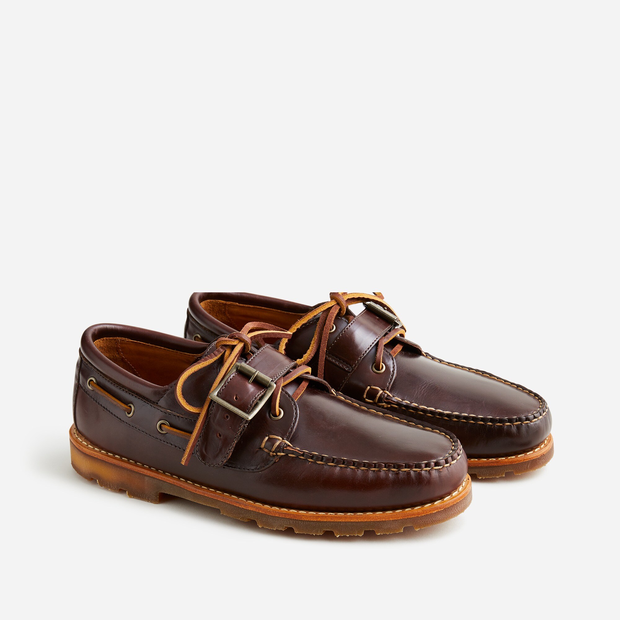 Hampshire hand-sewn buckle shoes